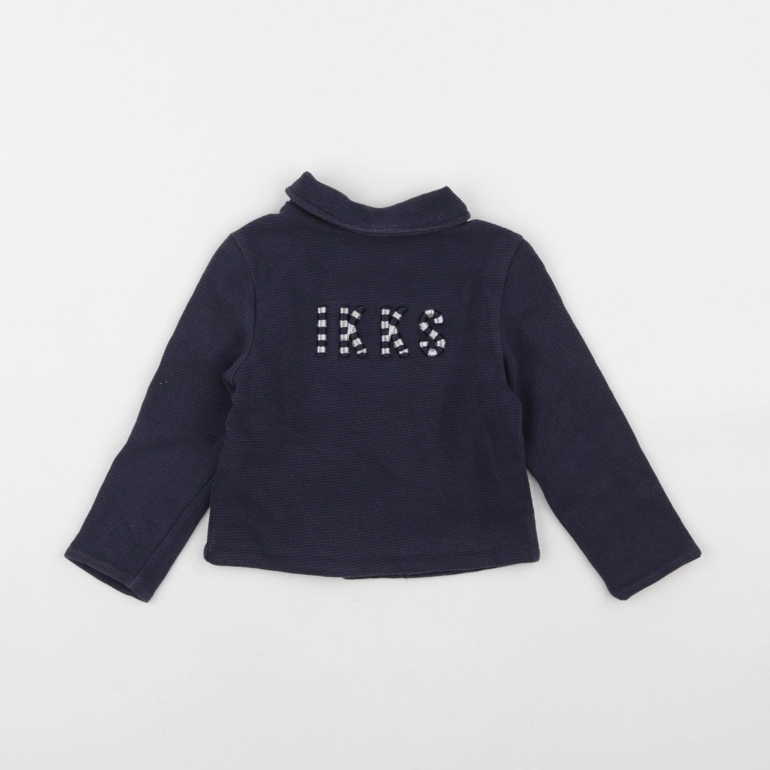 IKKS - veste imprimé au dos bleu - 3 ans