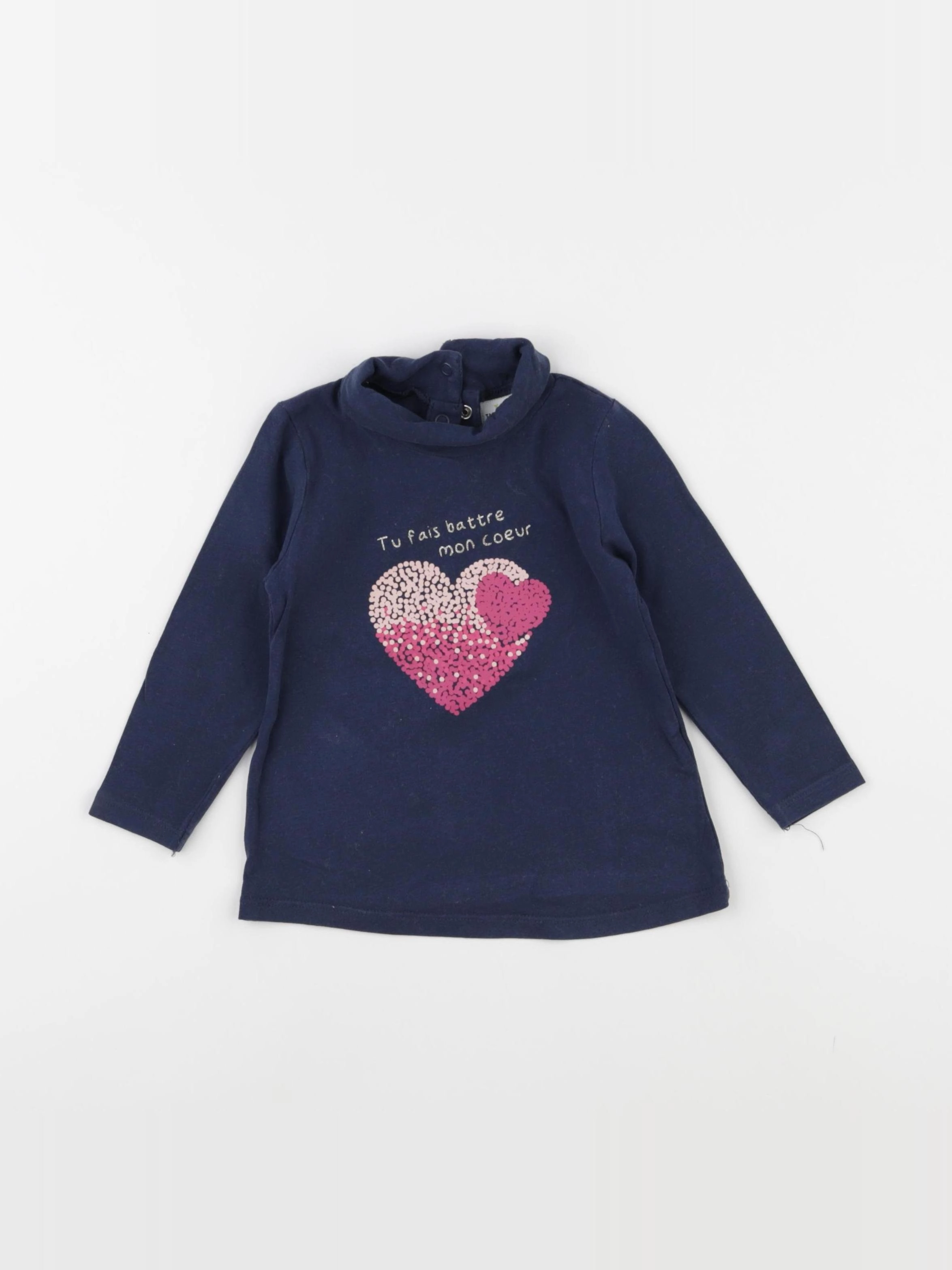 Tape à l'oeil - sous-pull bleu - 18 mois