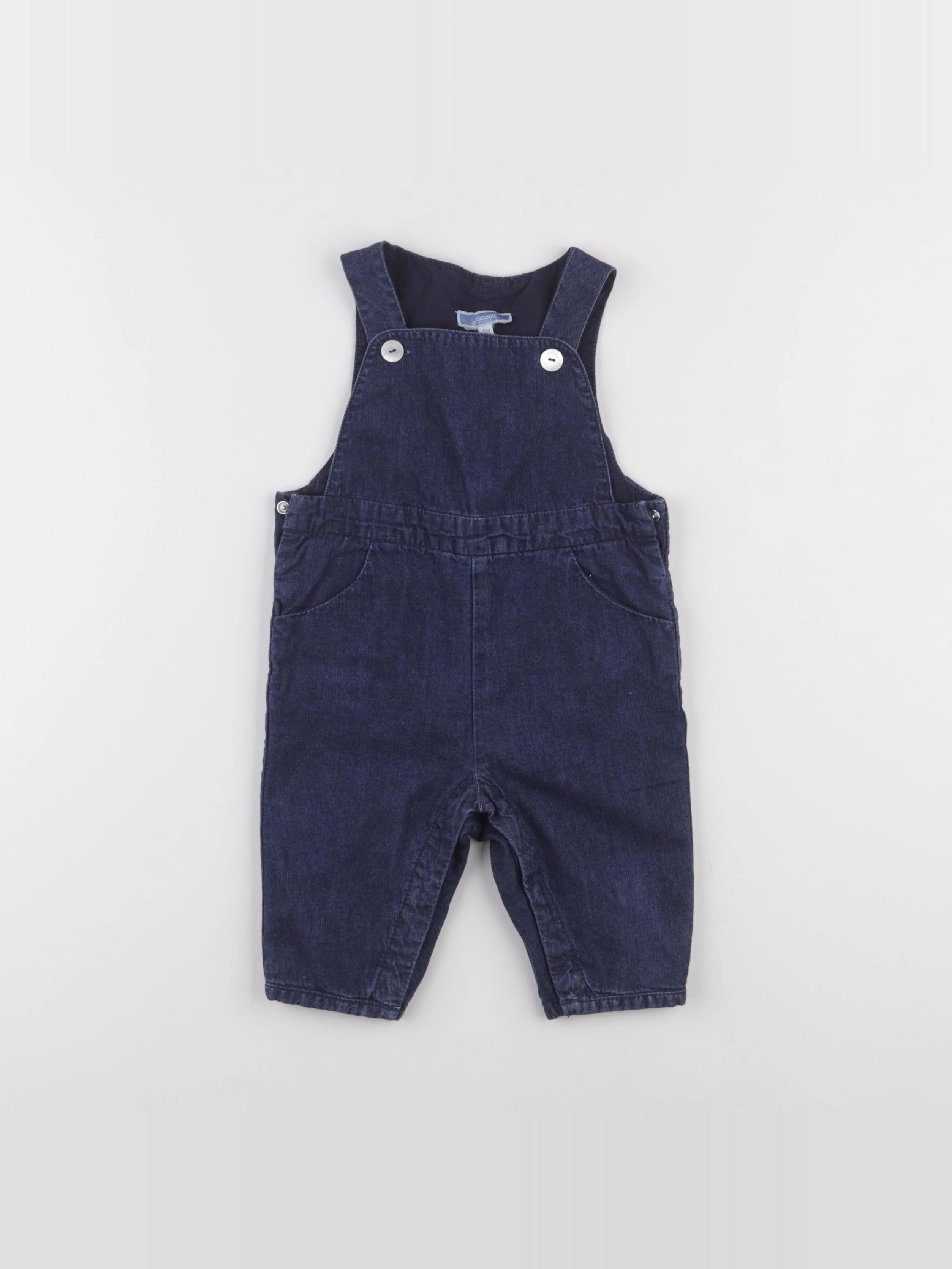 Jacadi - salopette bleu - 6 mois