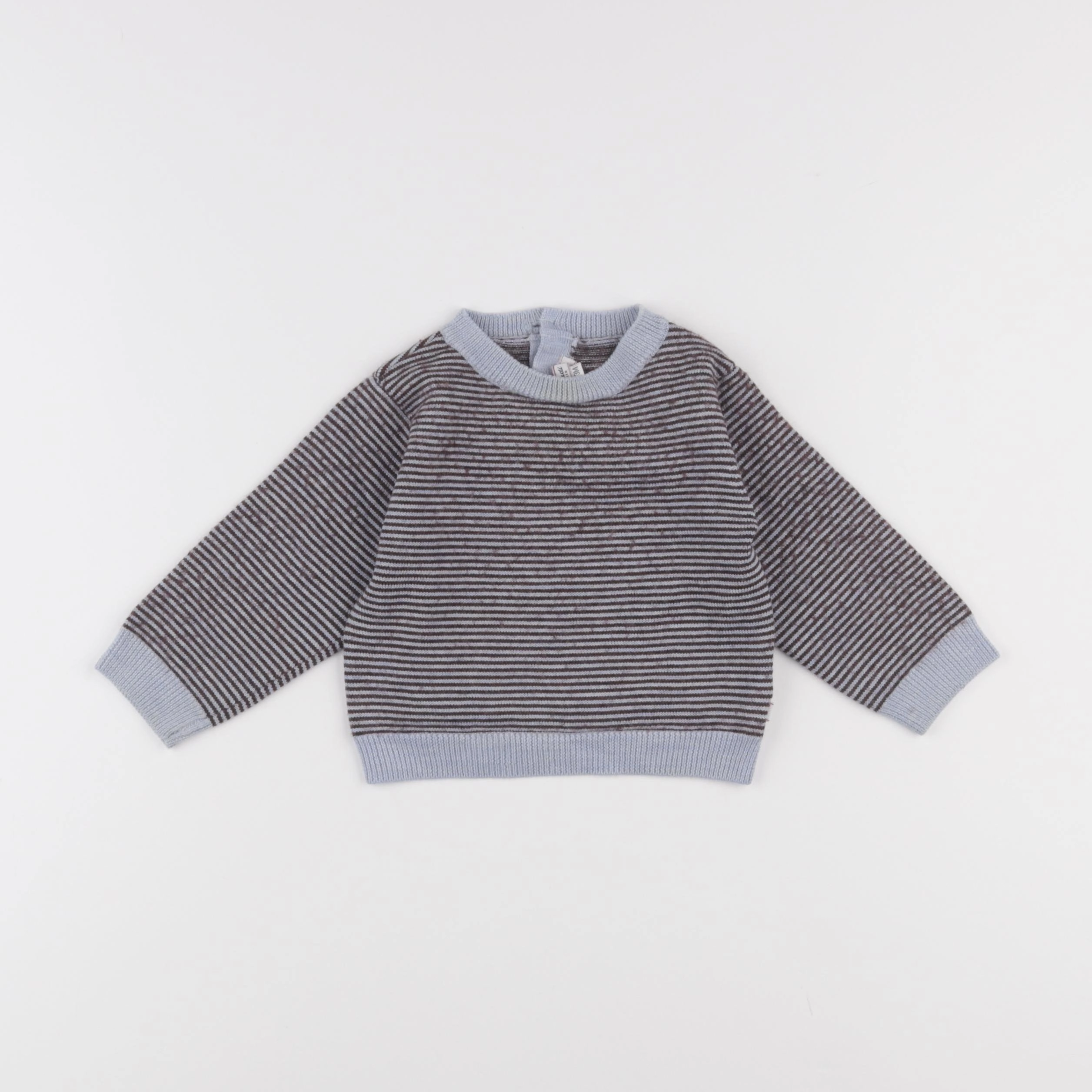 Jacadi - pull bleu, marron - 24 mois
