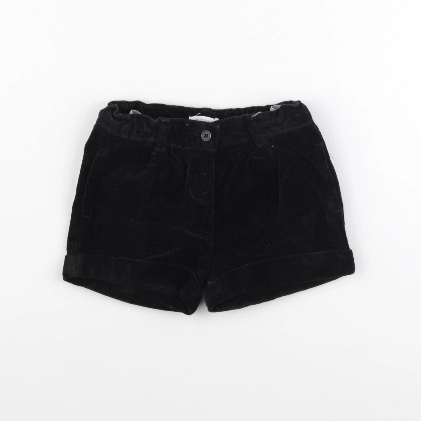 Boutchou - short noir - 18 mois