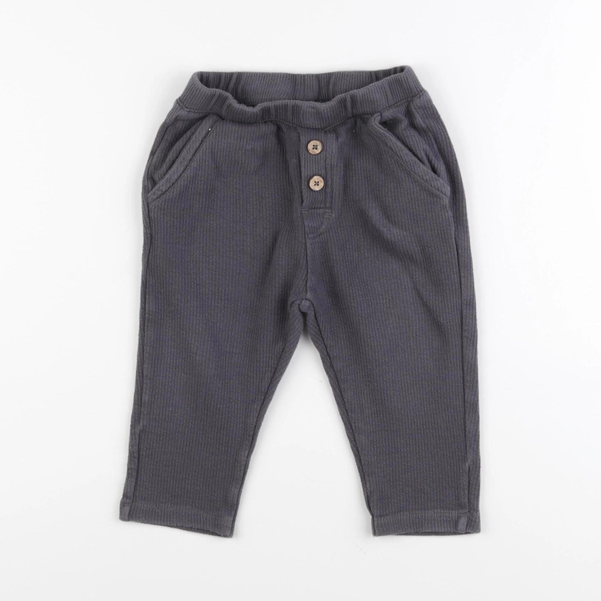 Zara - pantalon gris - 12/18 mois