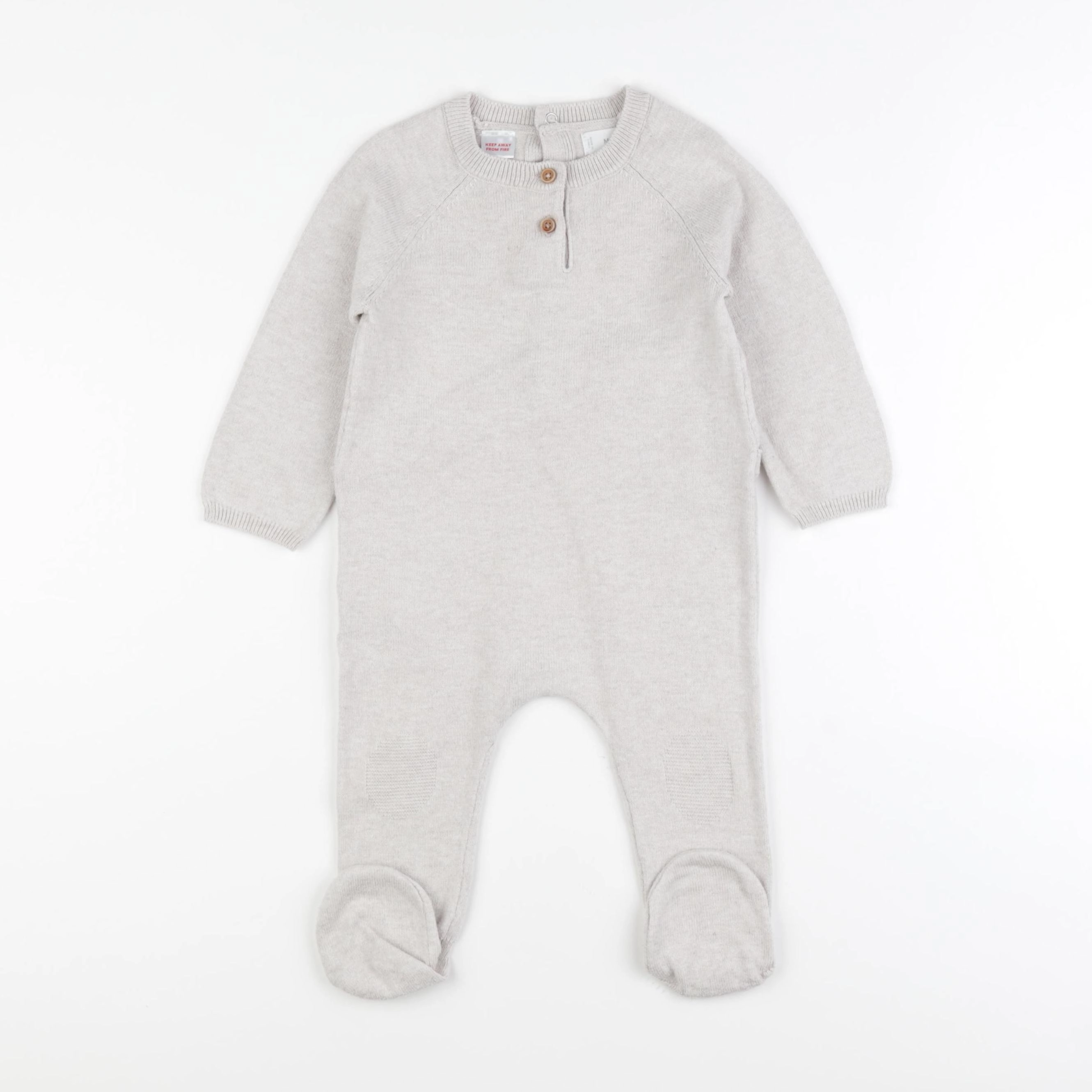 Mango - combinaison beige - 9/12 mois