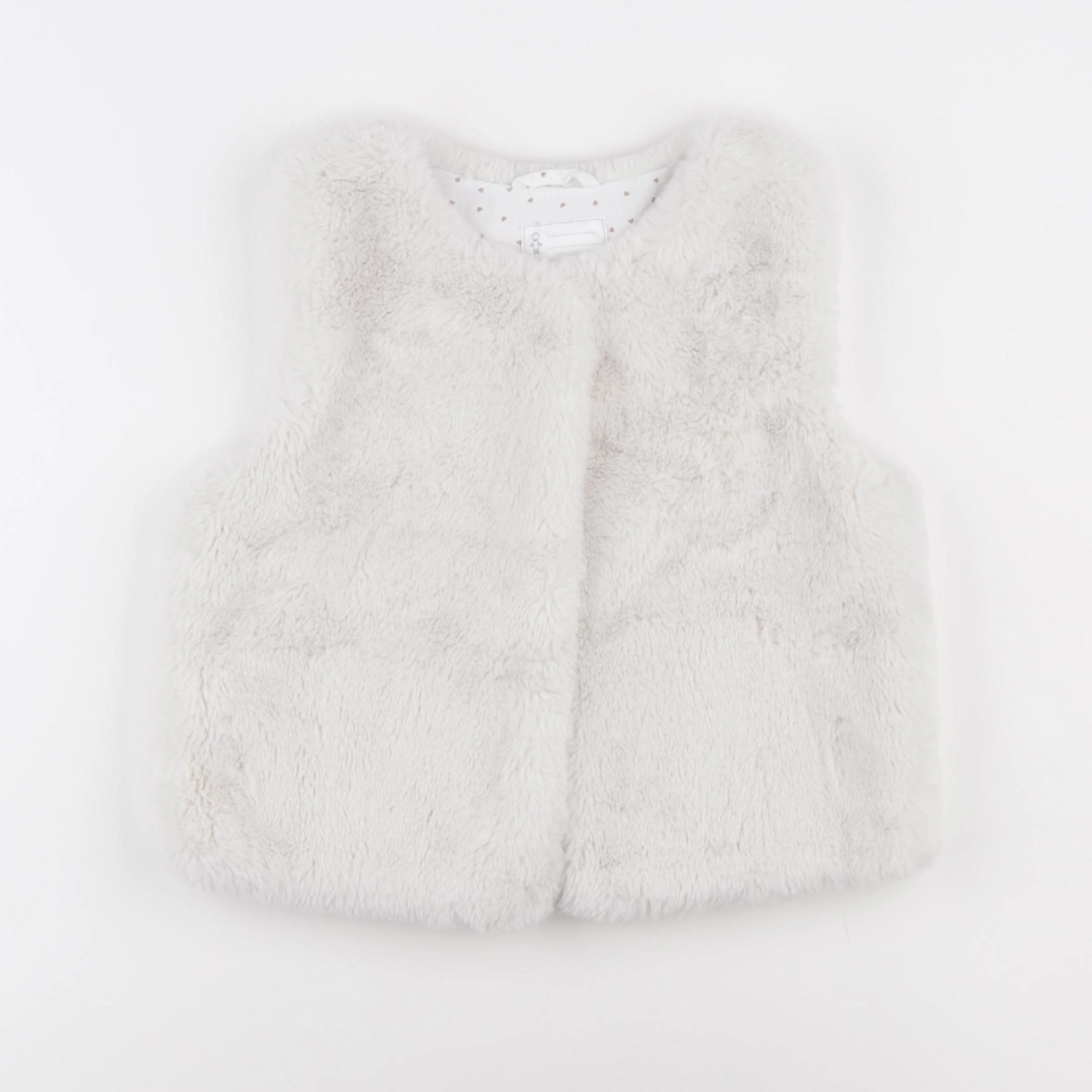 Vertbaudet - gilet blanc - 9 ans