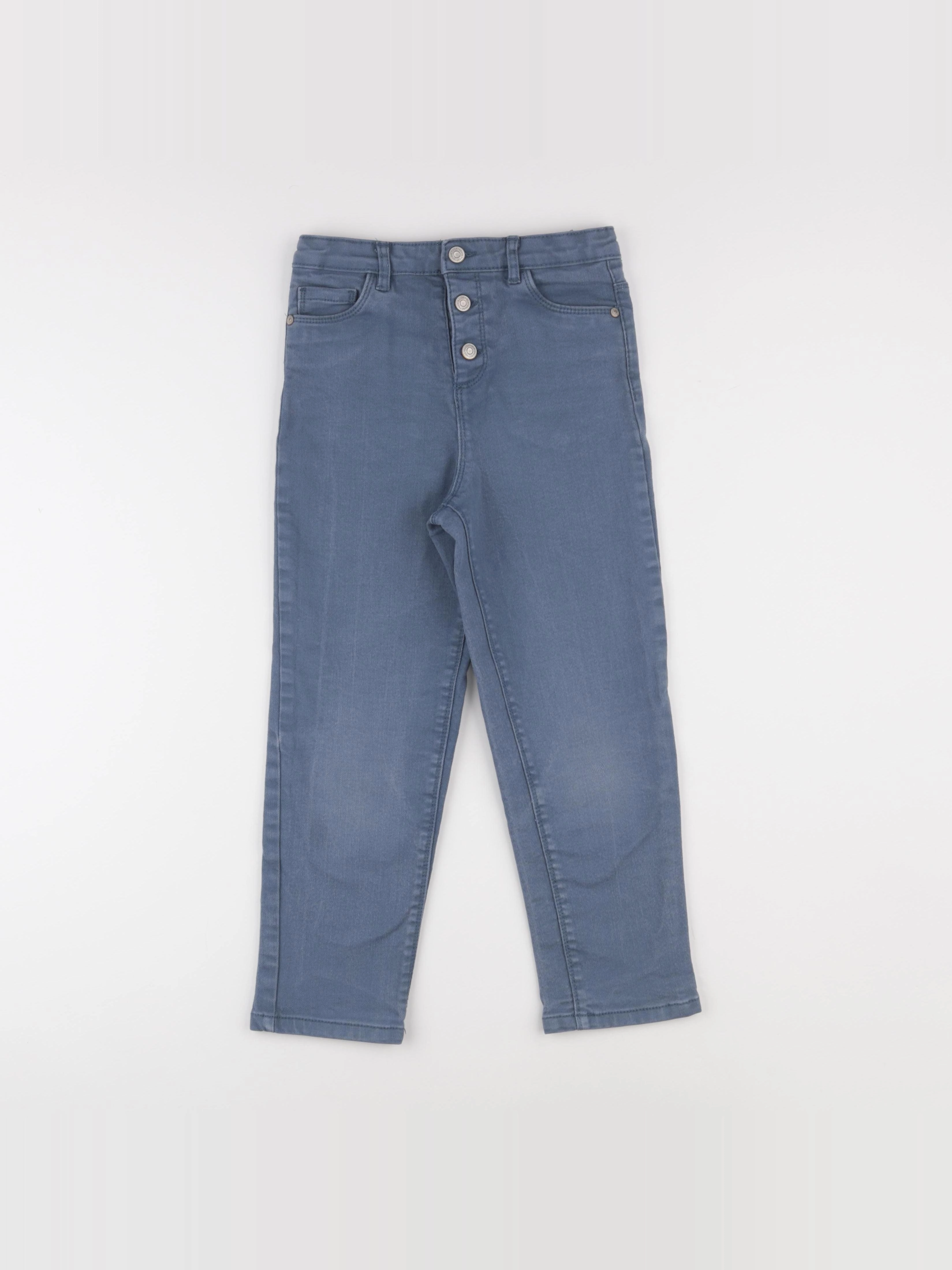 Vertbaudet - pantalon bleu - 8 ans