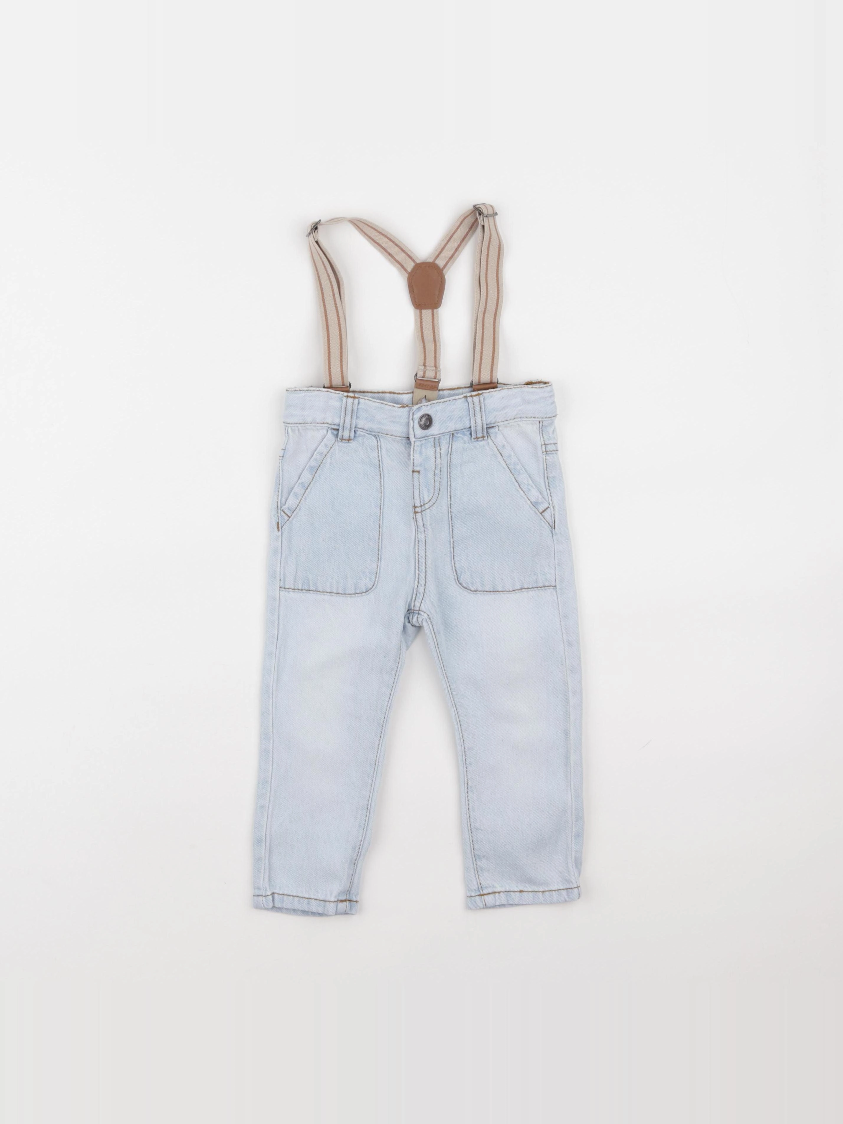 Vertbaudet - jean bleu - 9 mois