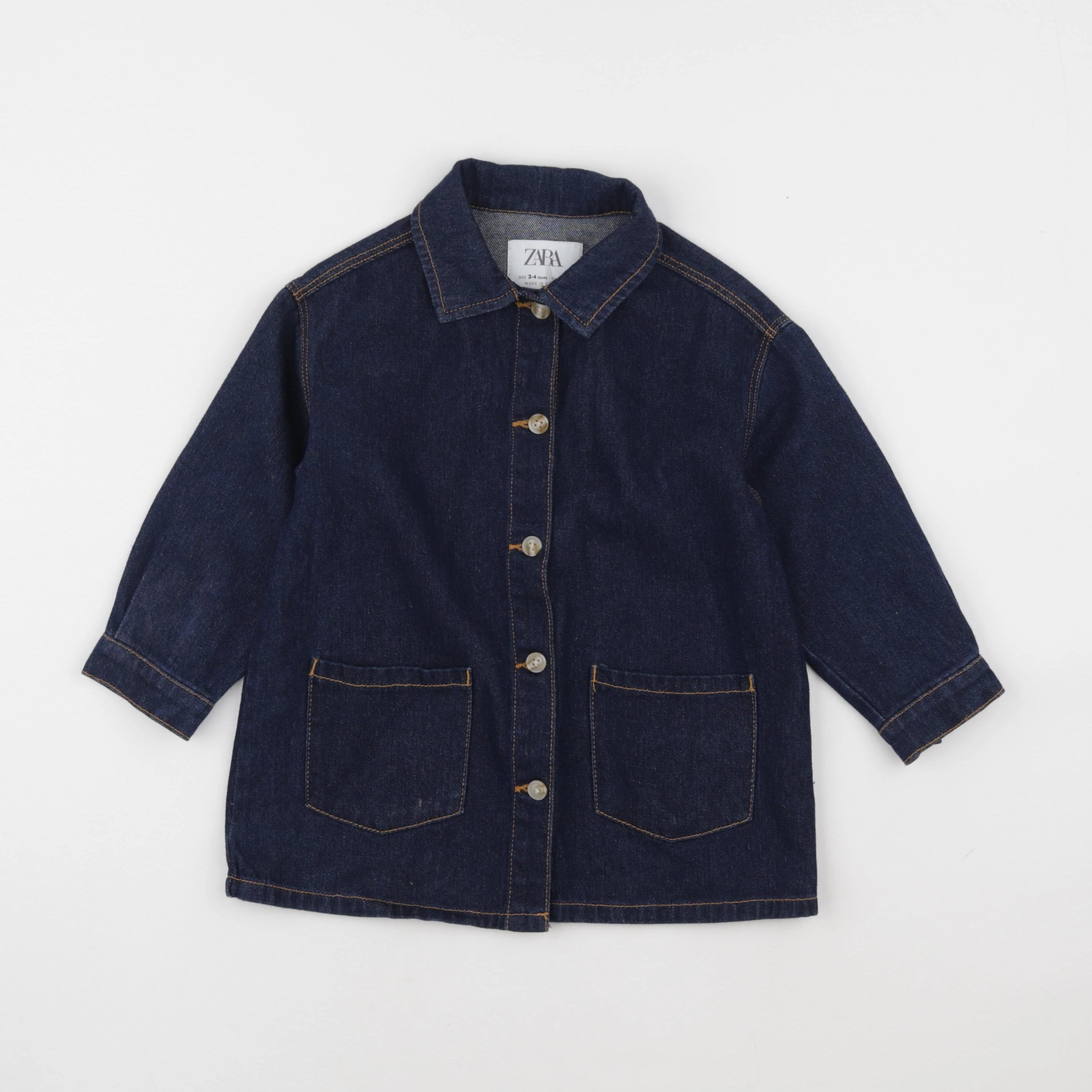 Zara - veste bleu - 3/4 ans