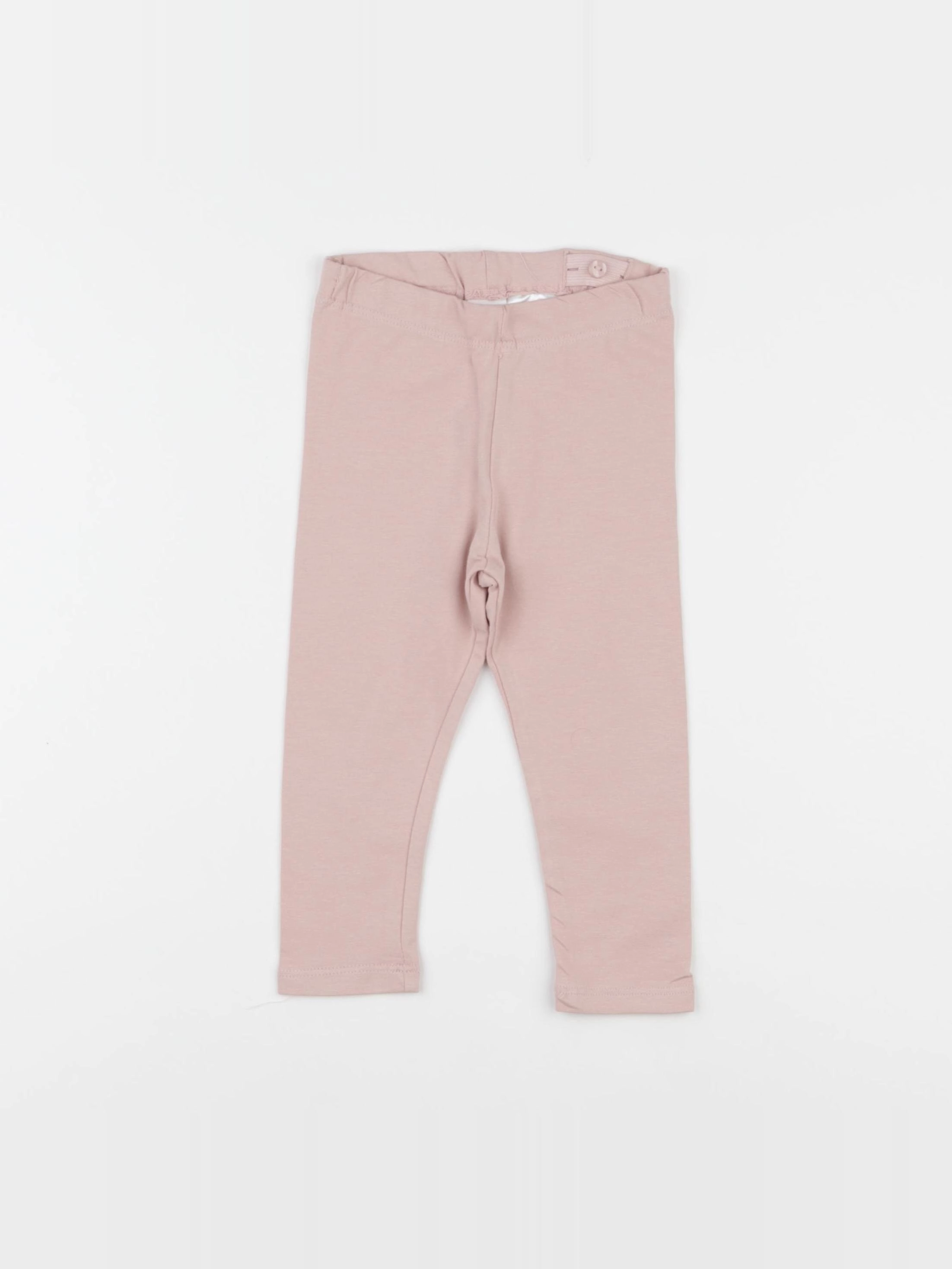 H&M - legging rose - 9/12 mois
