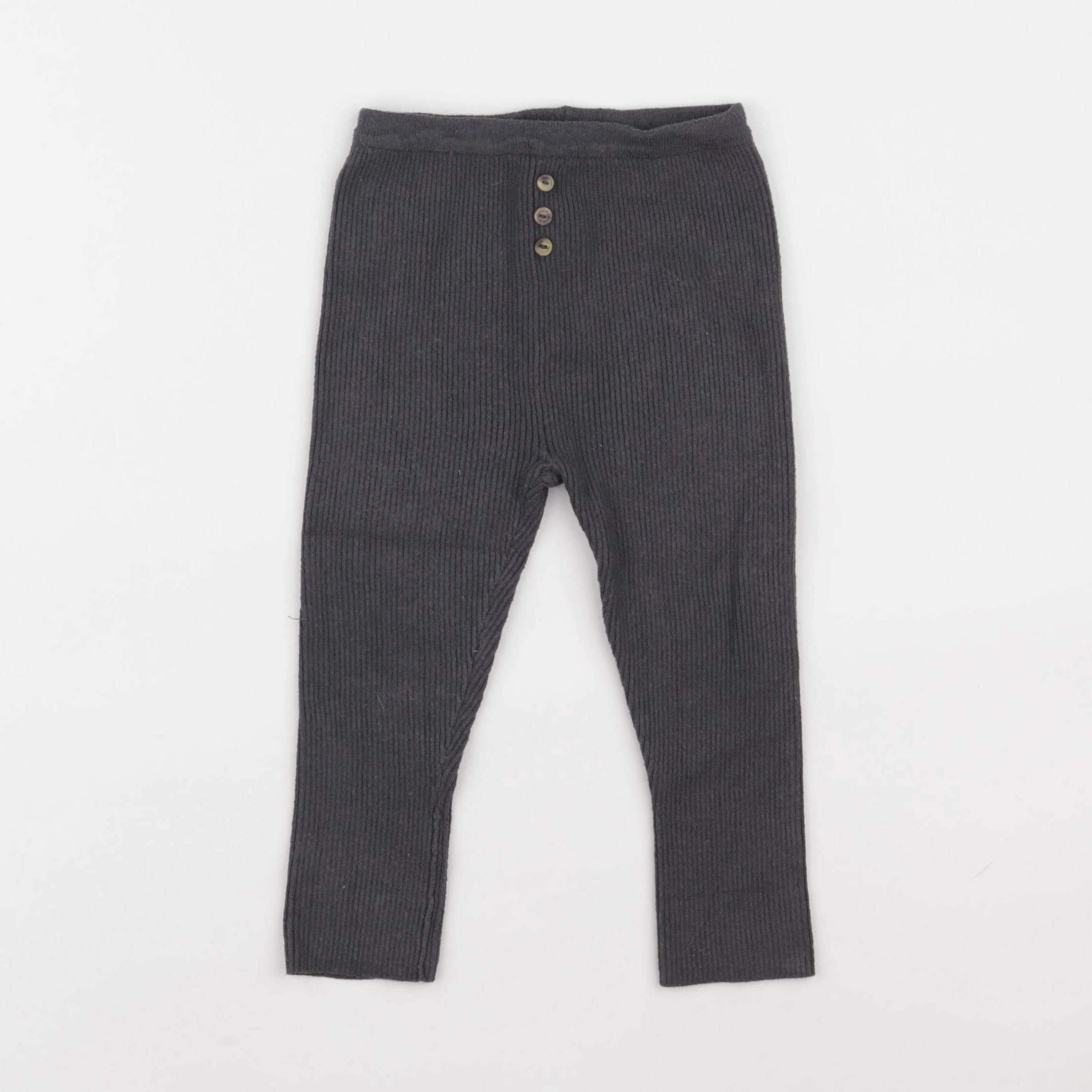 Vertbaudet - legging gris - 18 mois