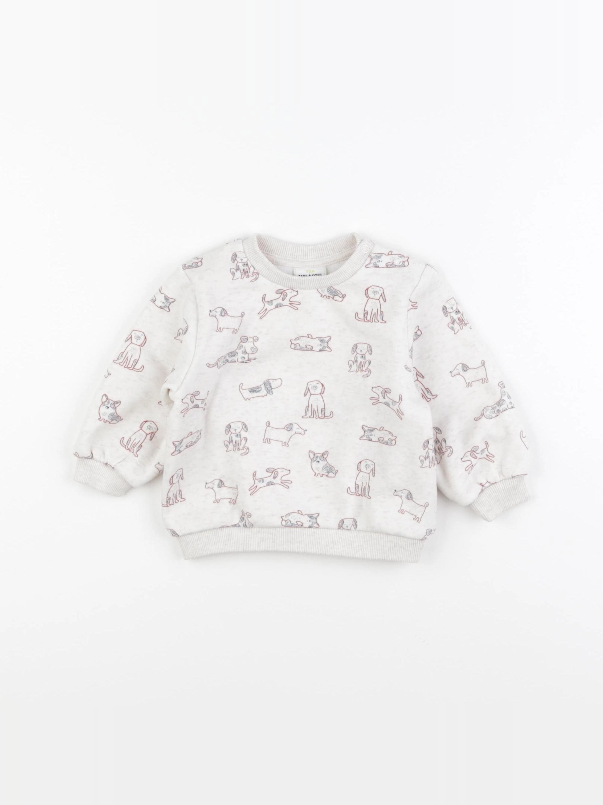 Tape à l'oeil - sweat beige - 12 mois