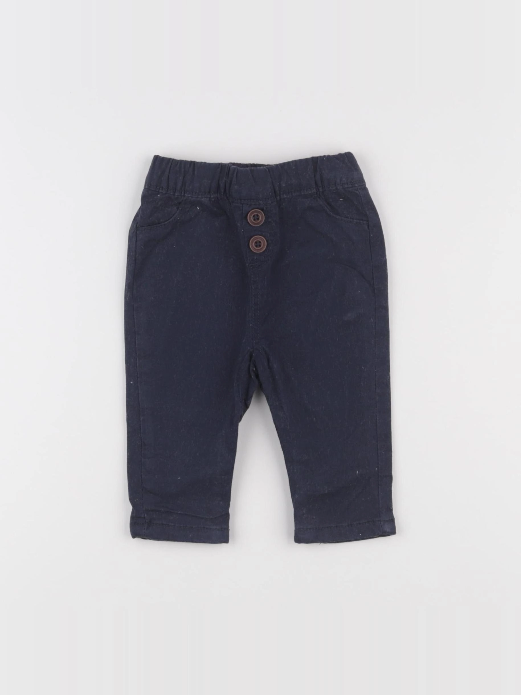 Tape à l'oeil - pantalon bleu - 3 mois