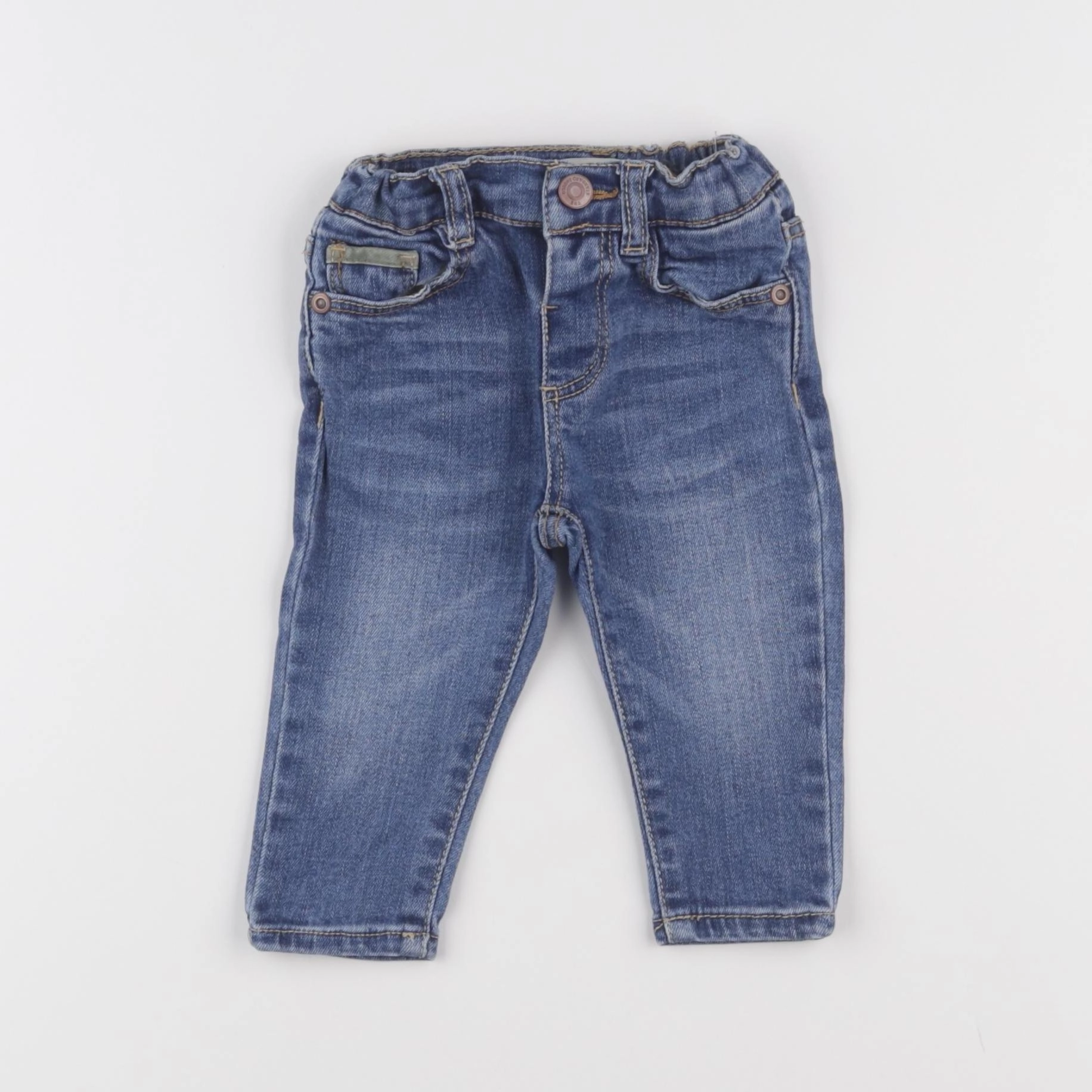 Zara - jean bleu - 3/6 mois
