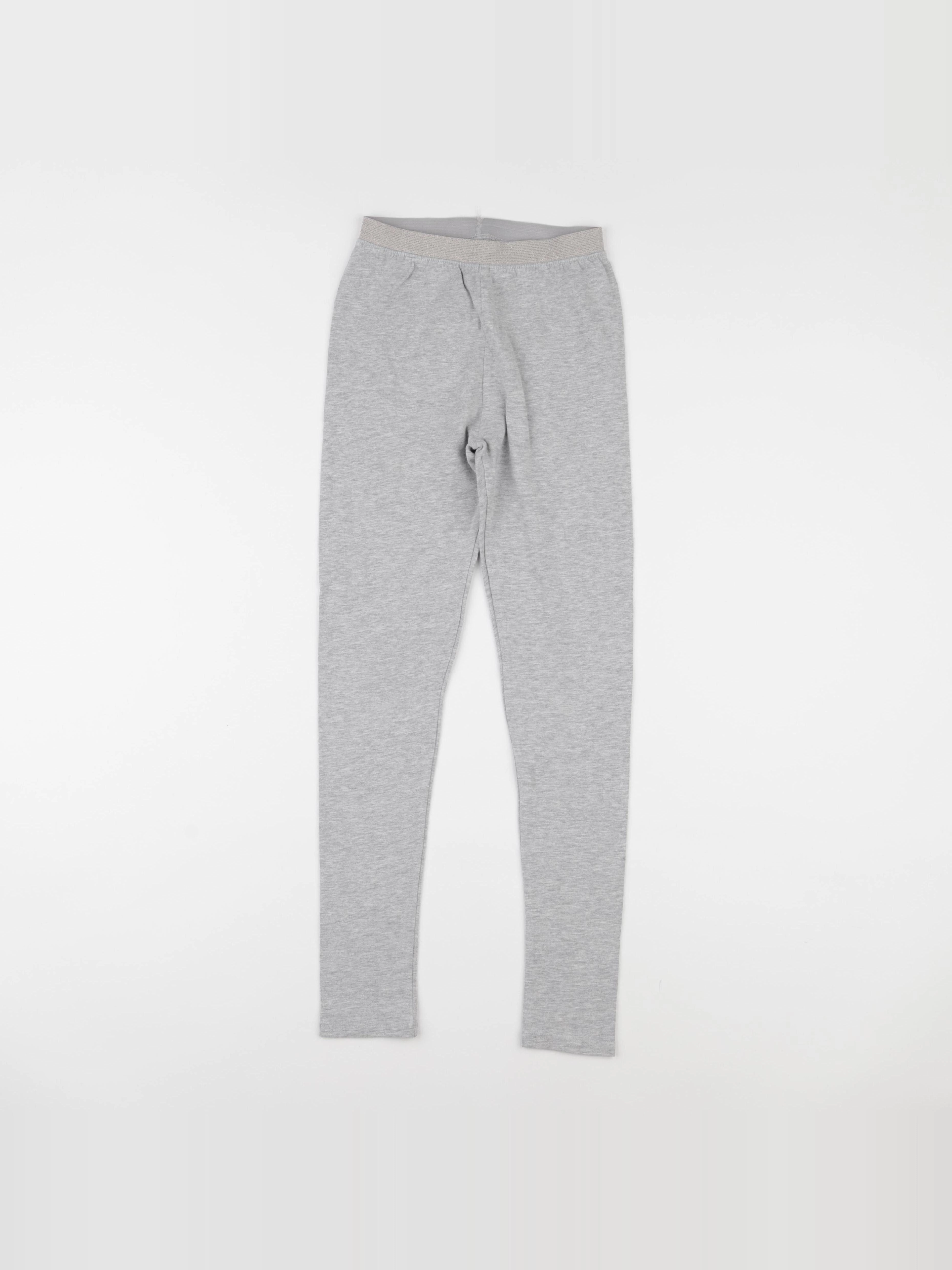 Vertbaudet - legging gris, or - 10 ans
