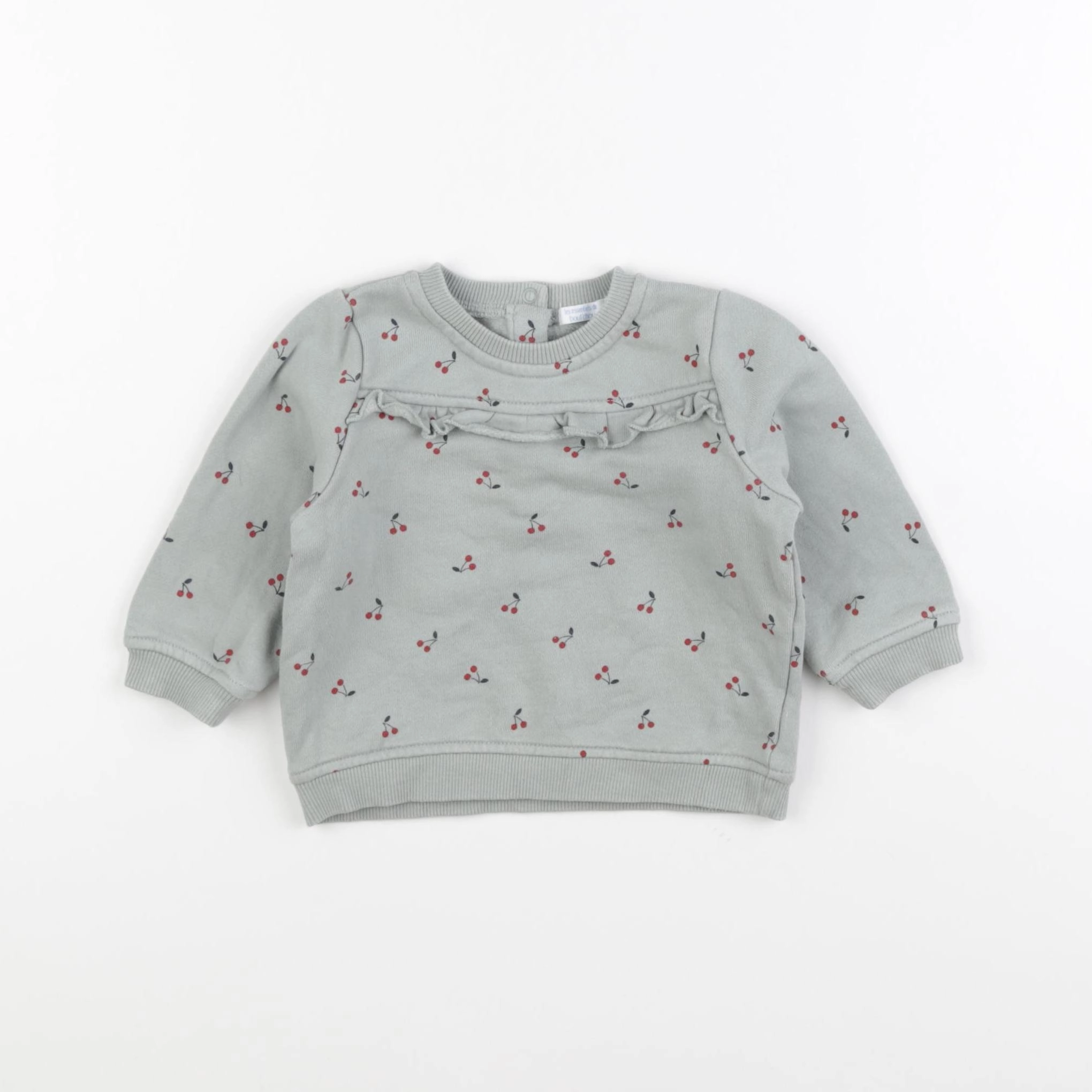 Boutchou - sweat vert - 12 mois