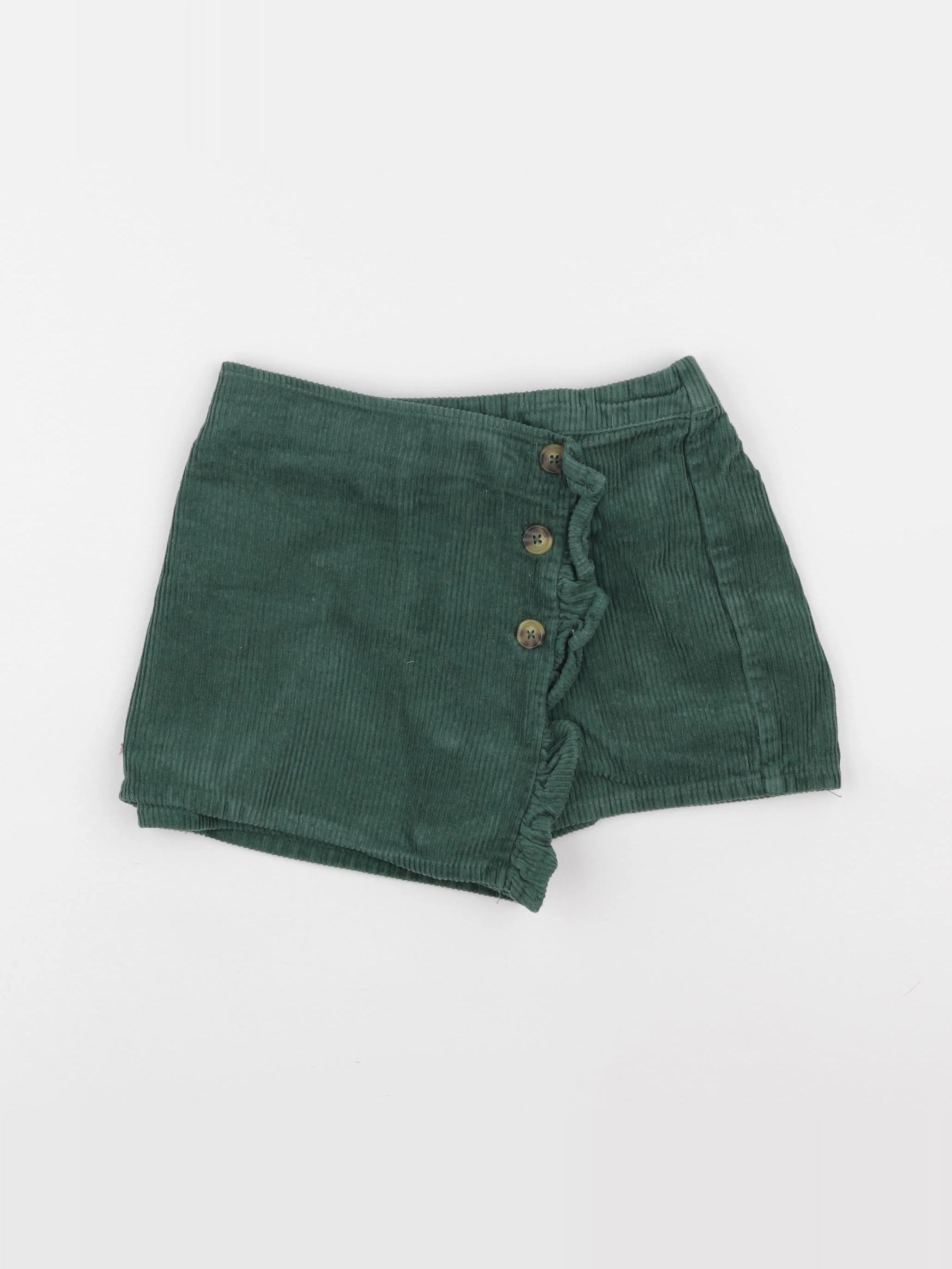 Vertbaudet - jupe short vert - 6 ans