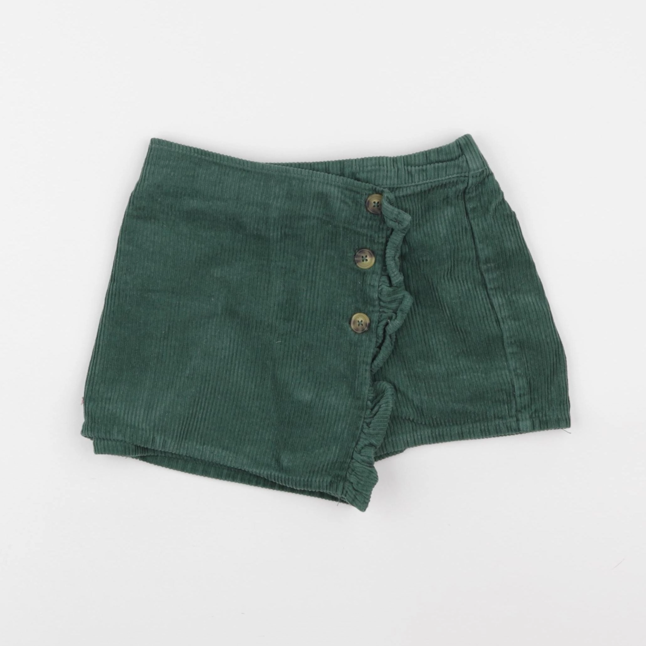 Vertbaudet - jupe short vert - 6 ans