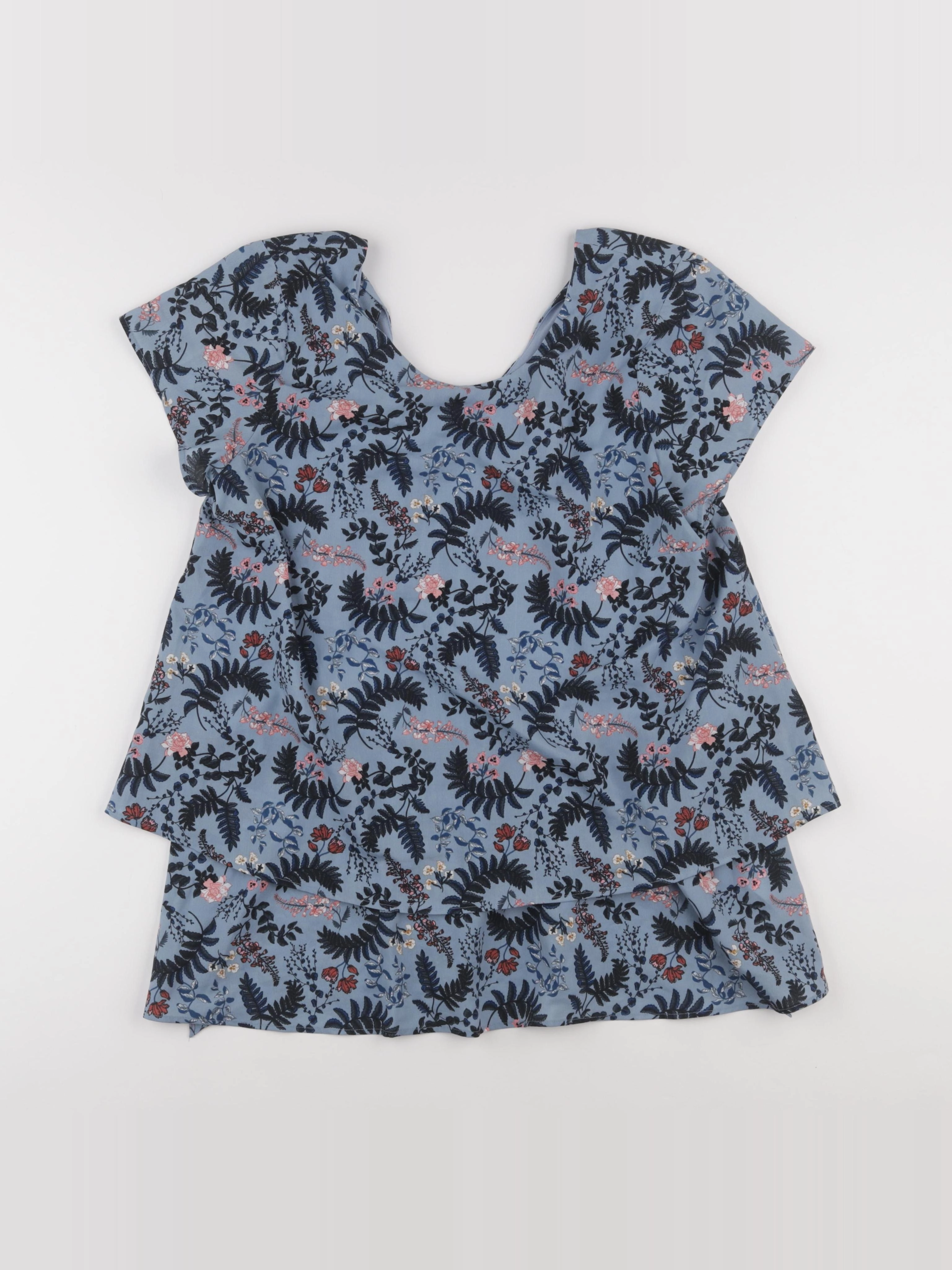 H&M - blouse grossesse, allaitement bleu - s