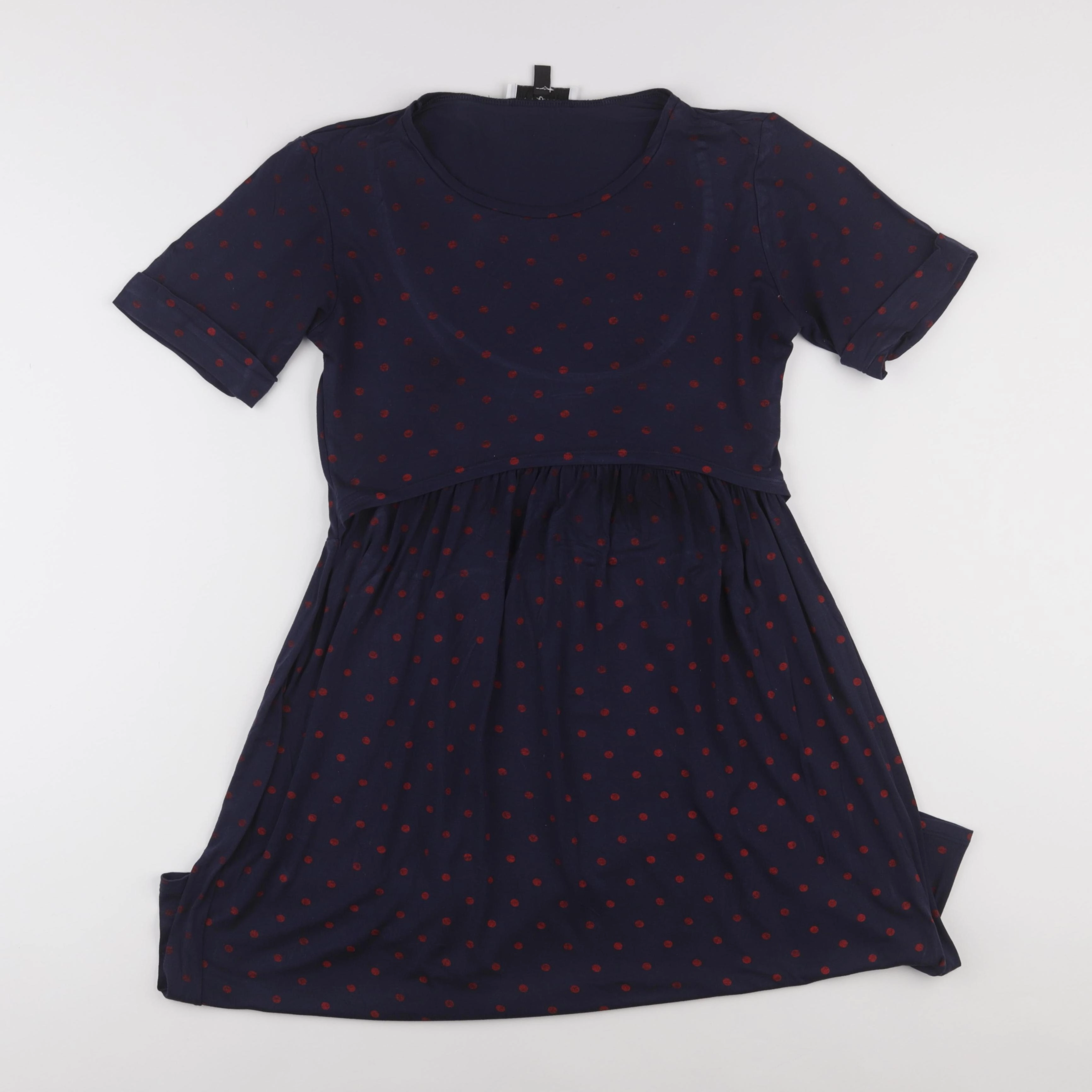 Envie de fraise - robe grossesse, allaitement bleu - 38 à 40