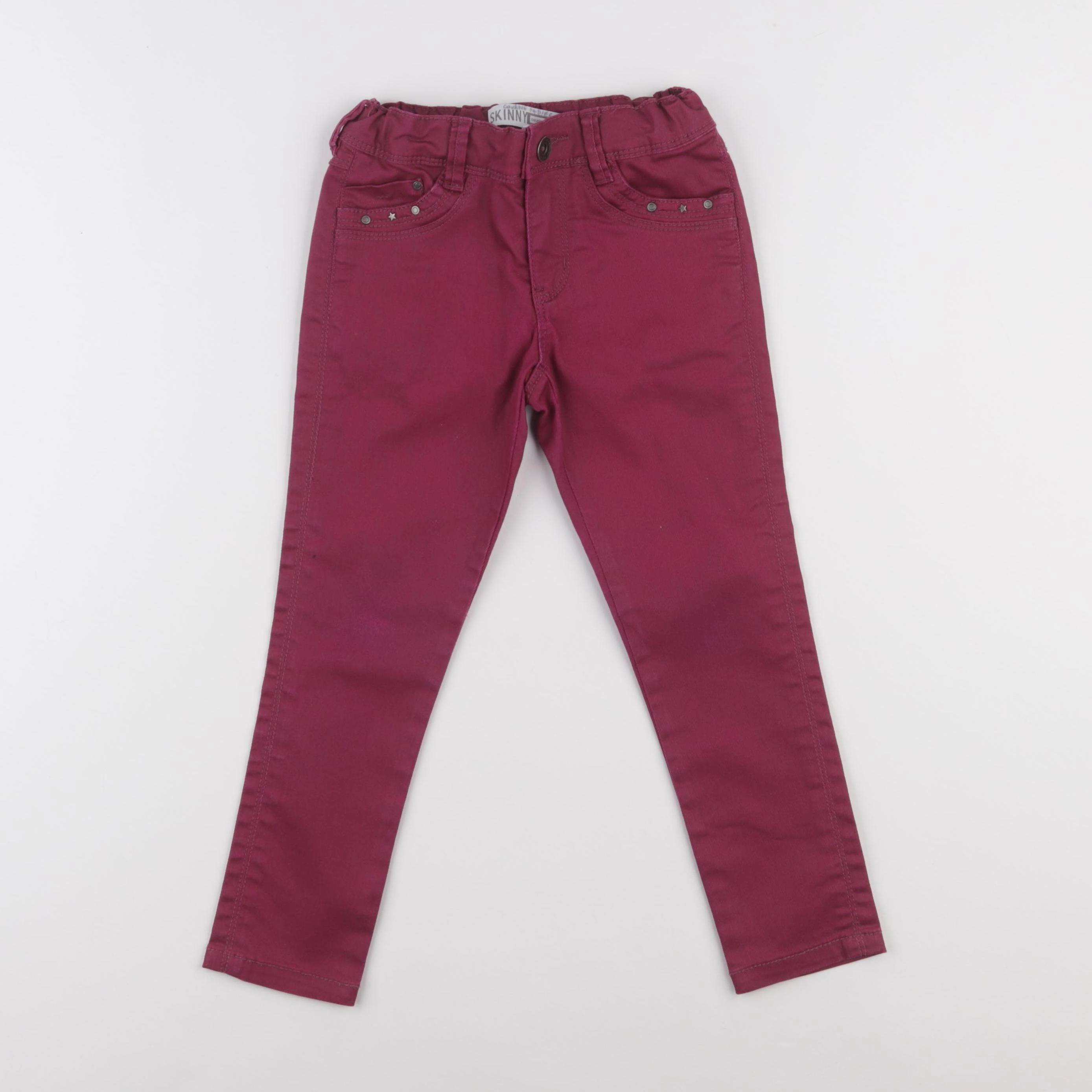 Okaidi - pantalon rouge - 5 ans