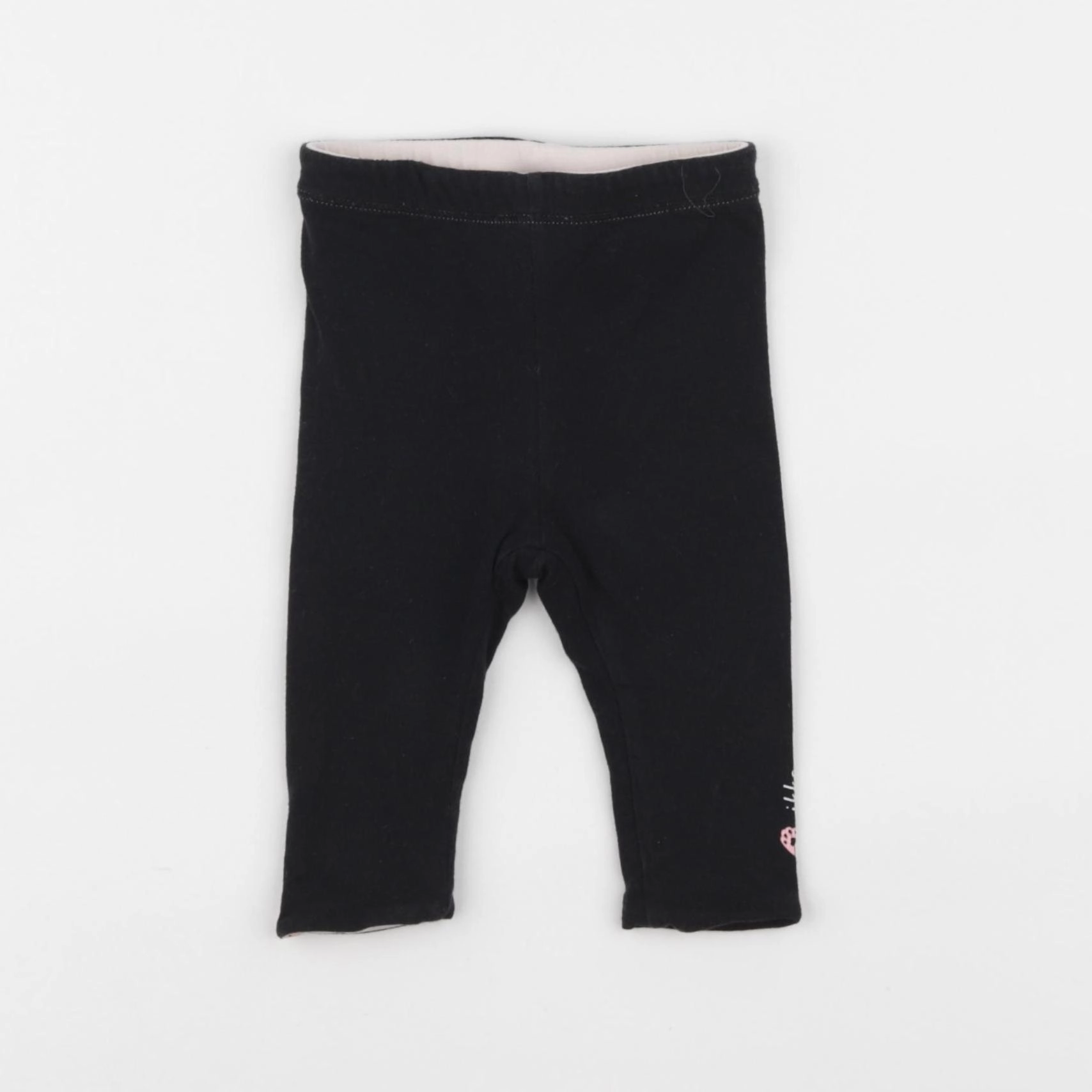 IKKS - legging noir - 3 mois