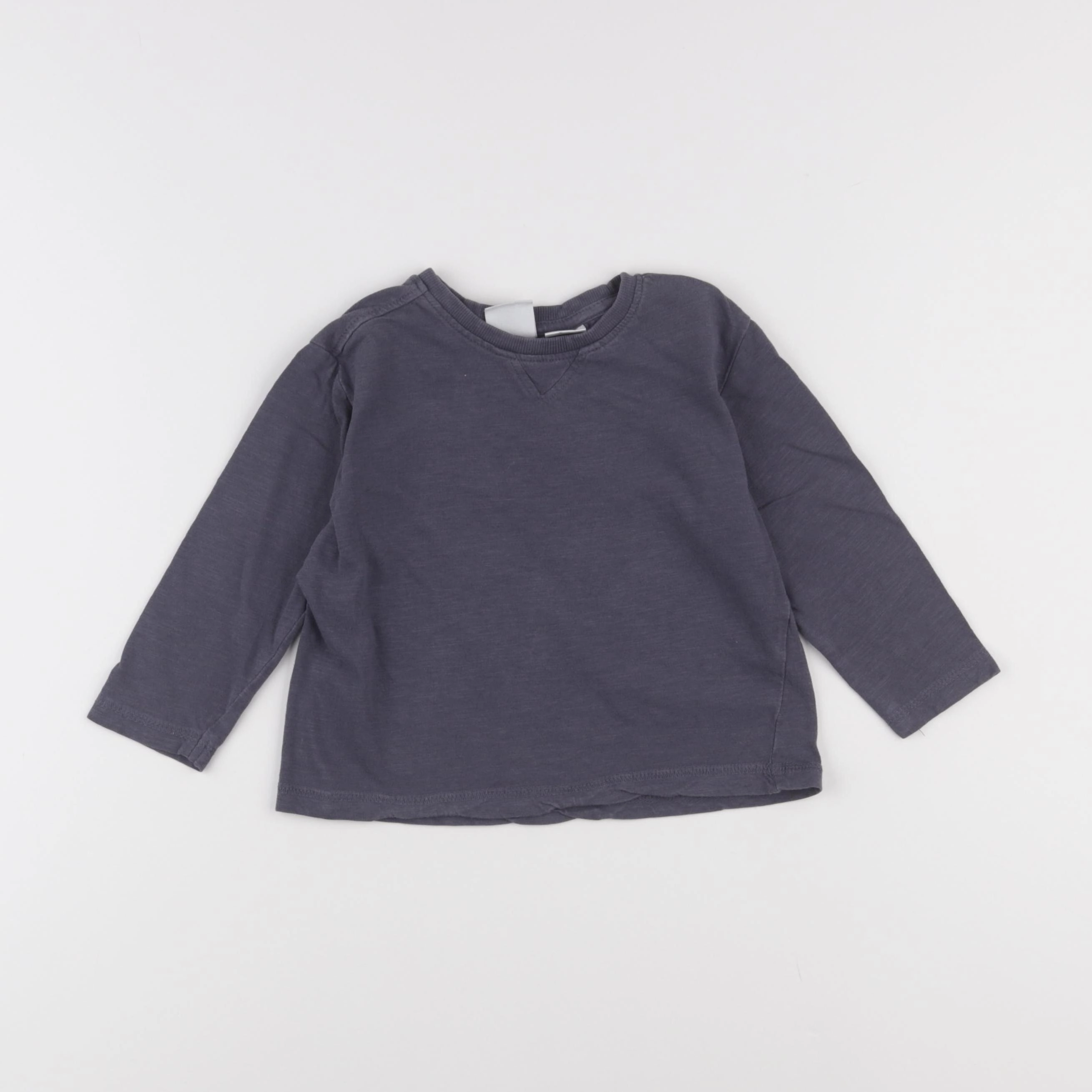 Zara - tee-shirt bleu - 18/24 mois