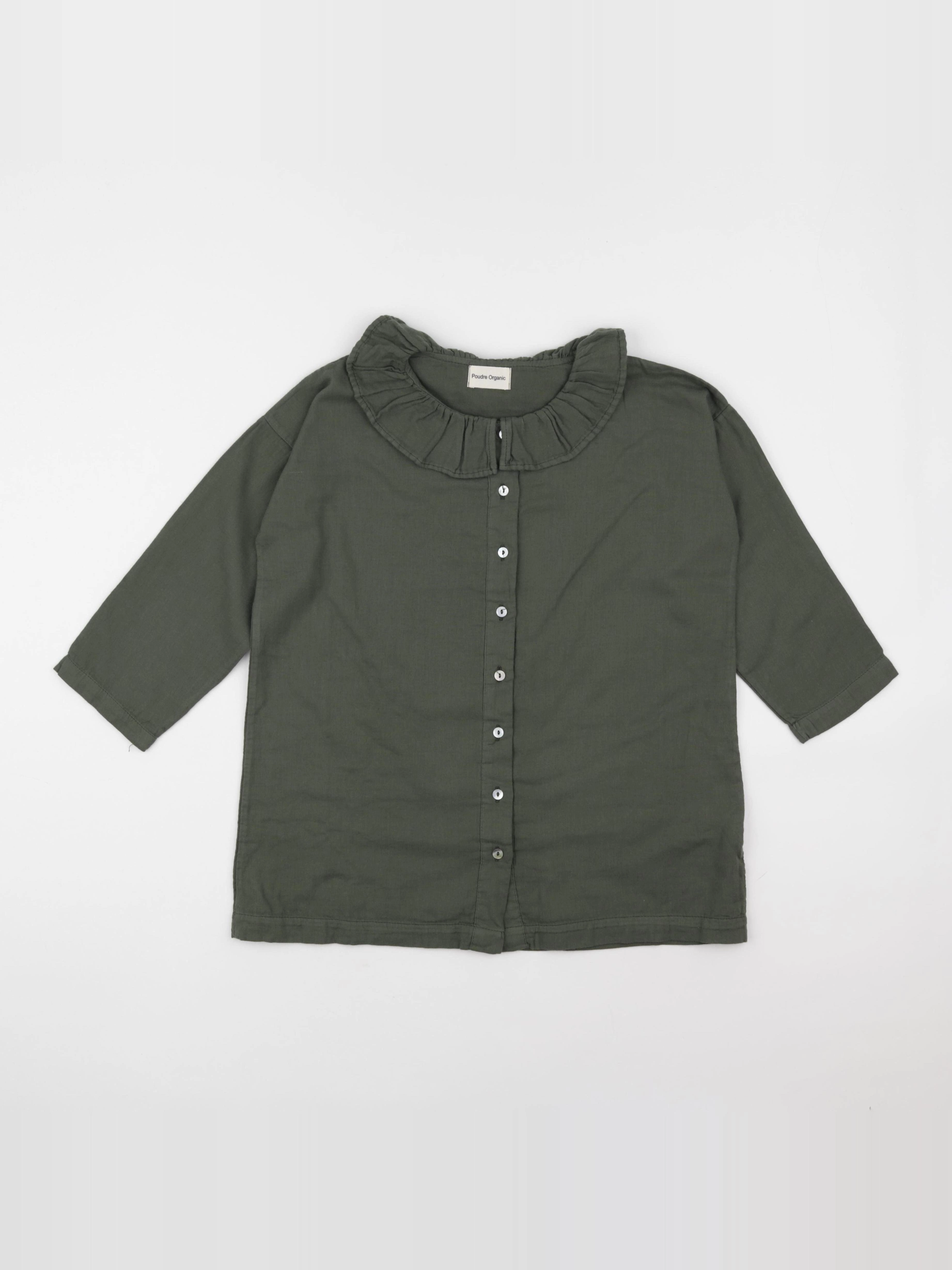 Poudre Organic - blouse vert - 12 ans