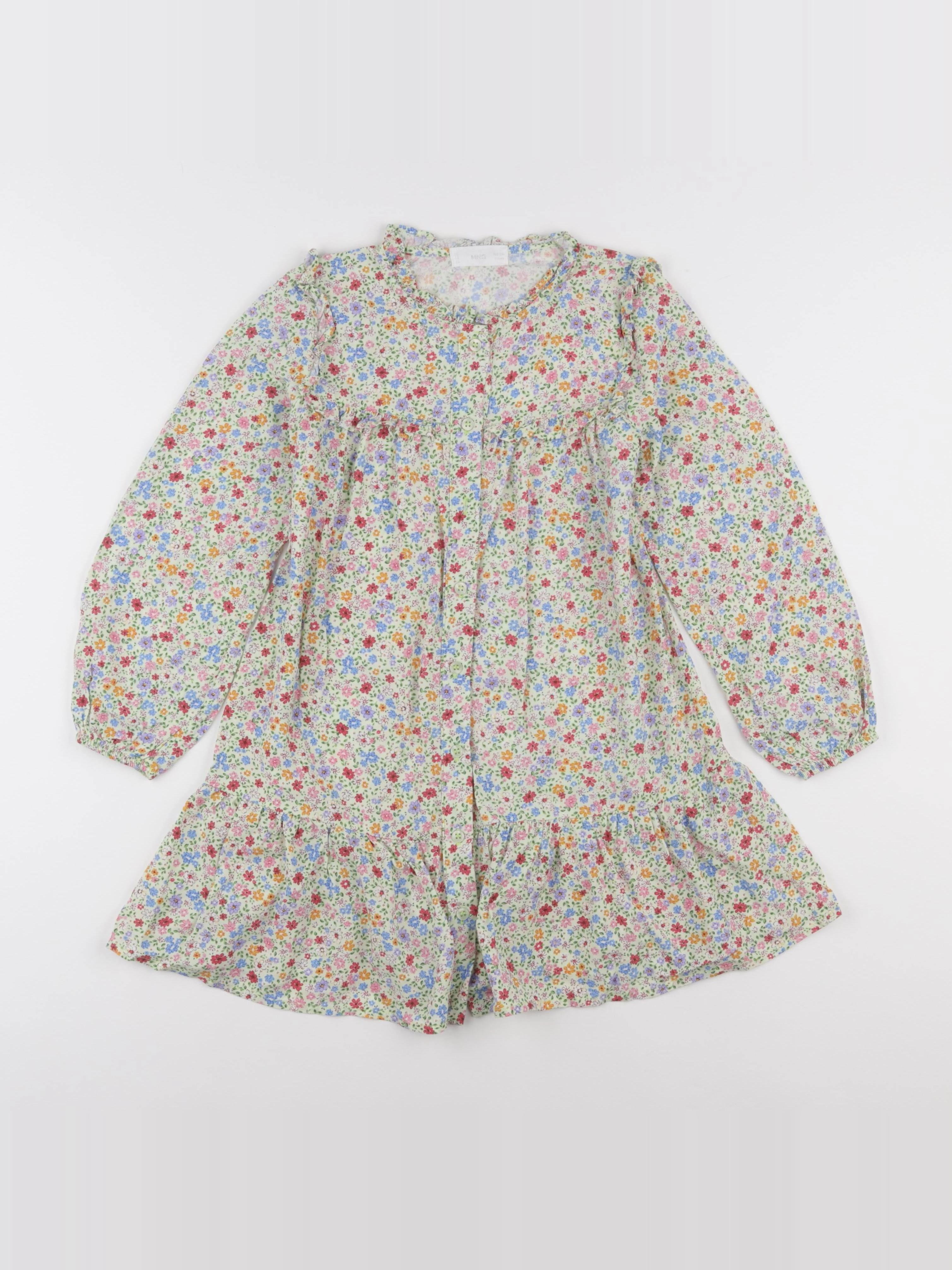Mango - robe multicolore - 7 ans