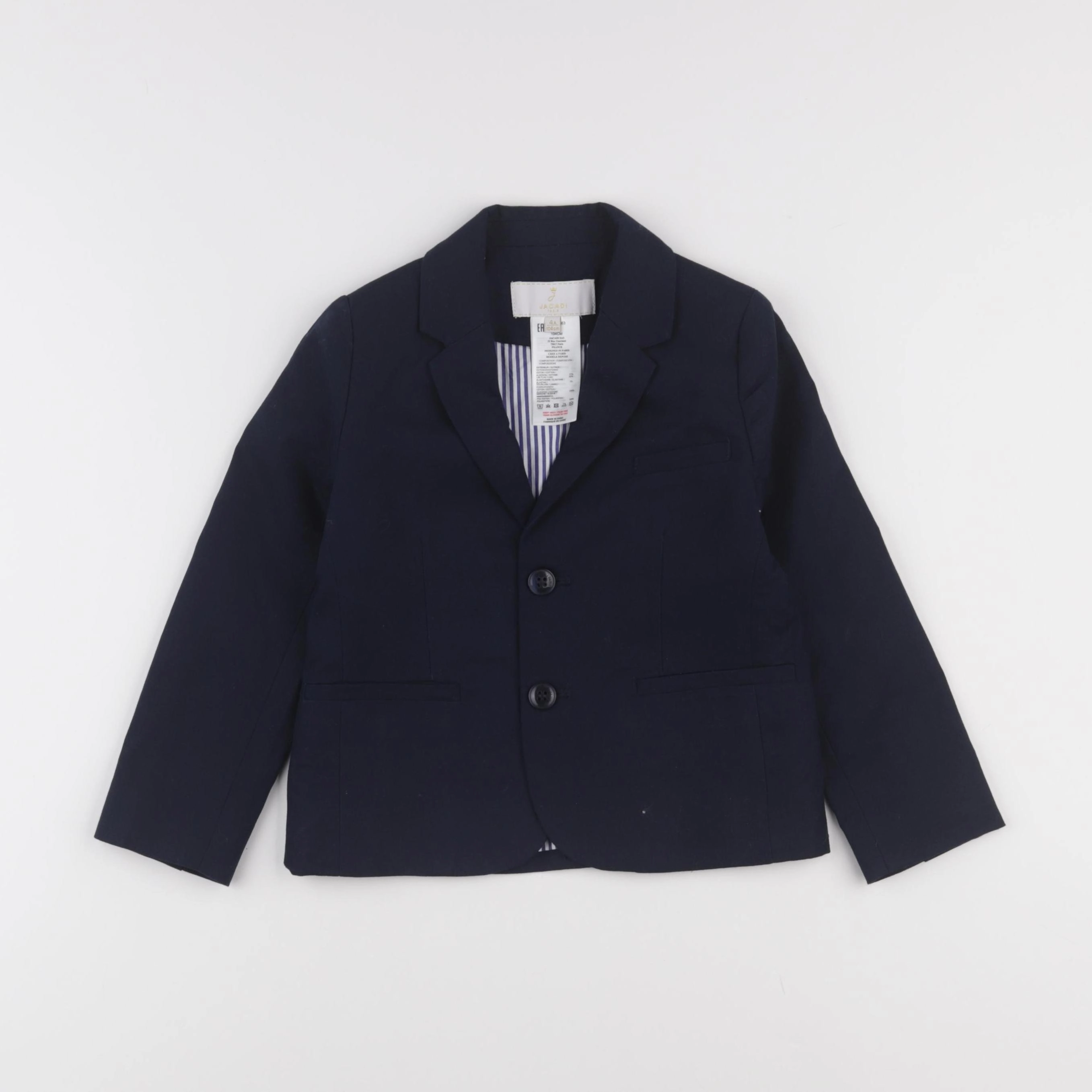Jacadi - veste bleu - 4 ans