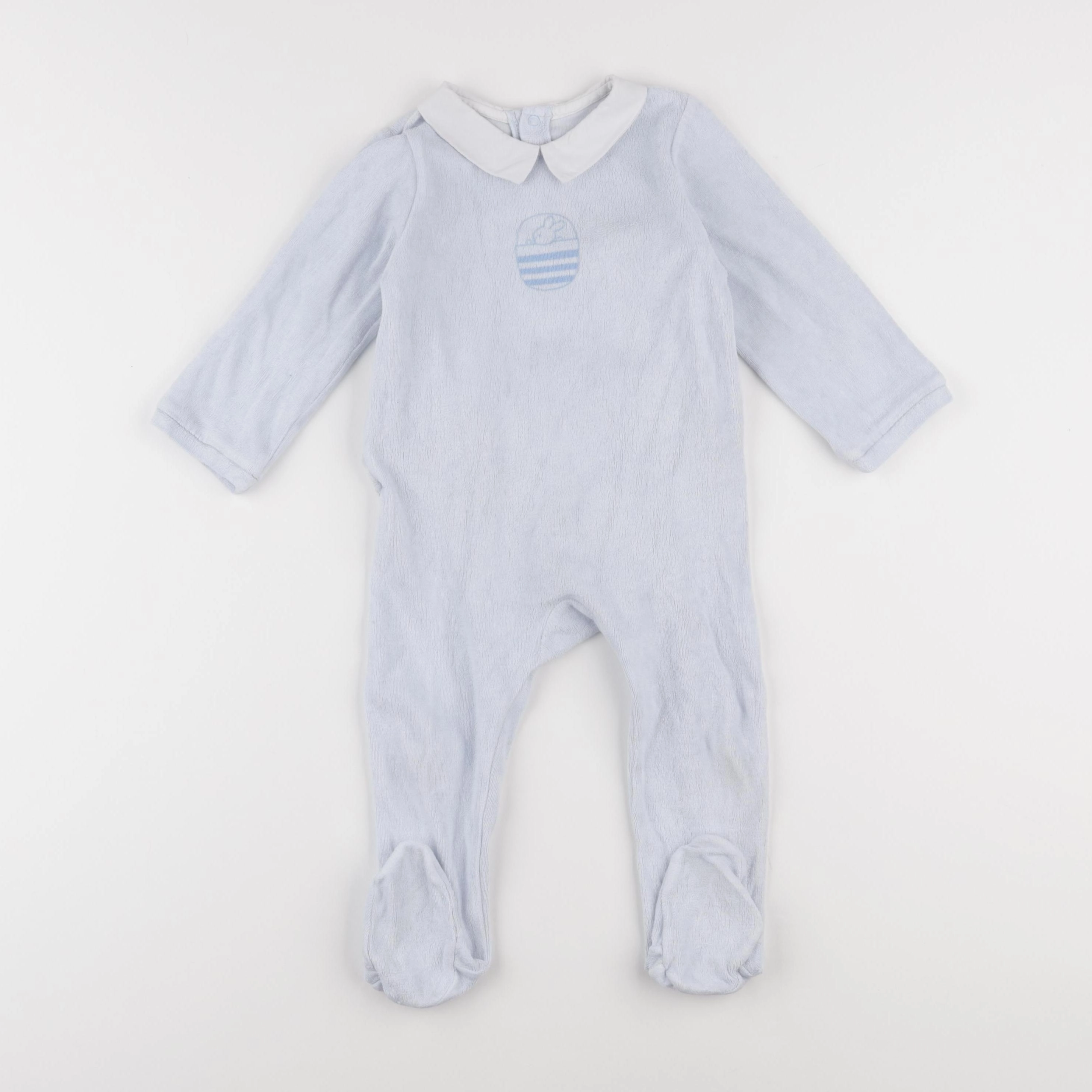Jacadi - pyjama velours bleu - 18 mois