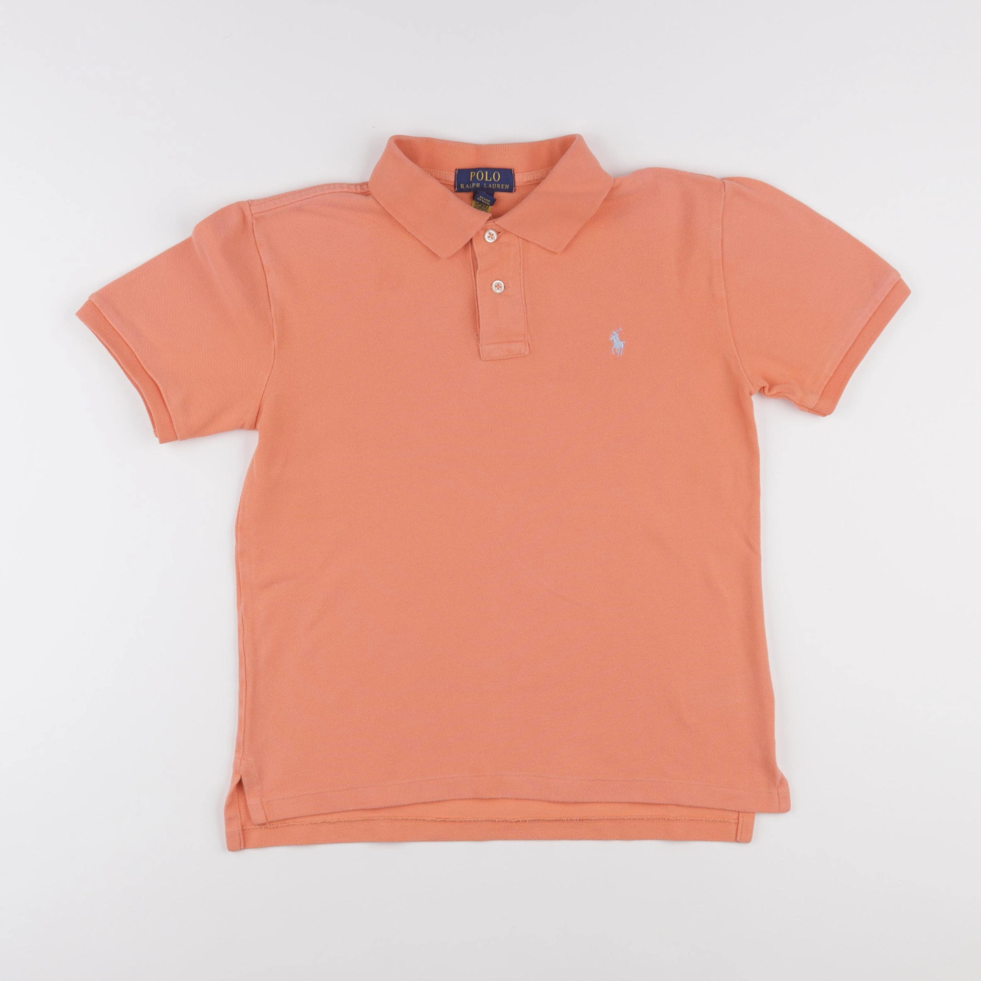 Ralph Lauren - polo orange - 10/12 ans