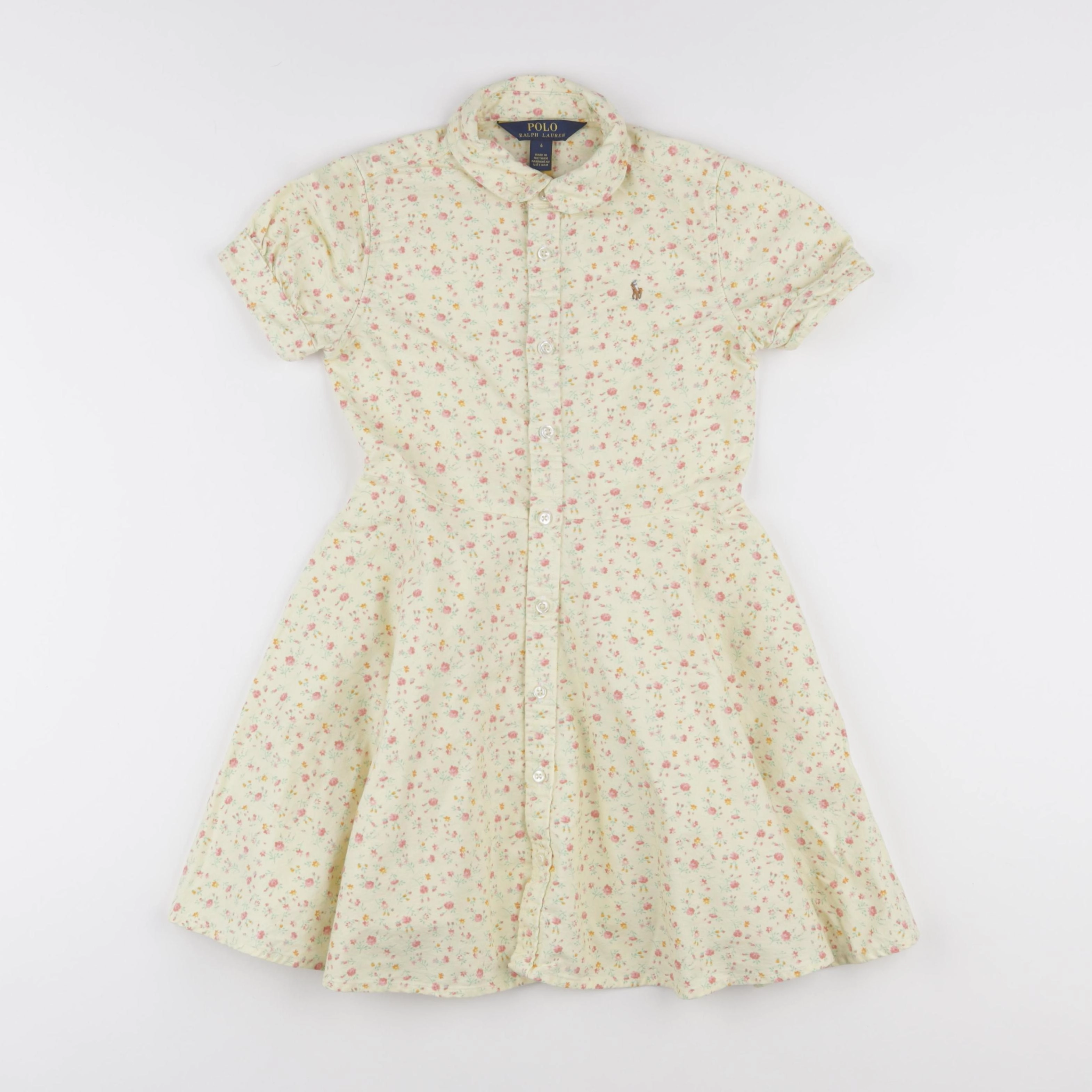 Ralph Lauren - robe jaune - 6 ans