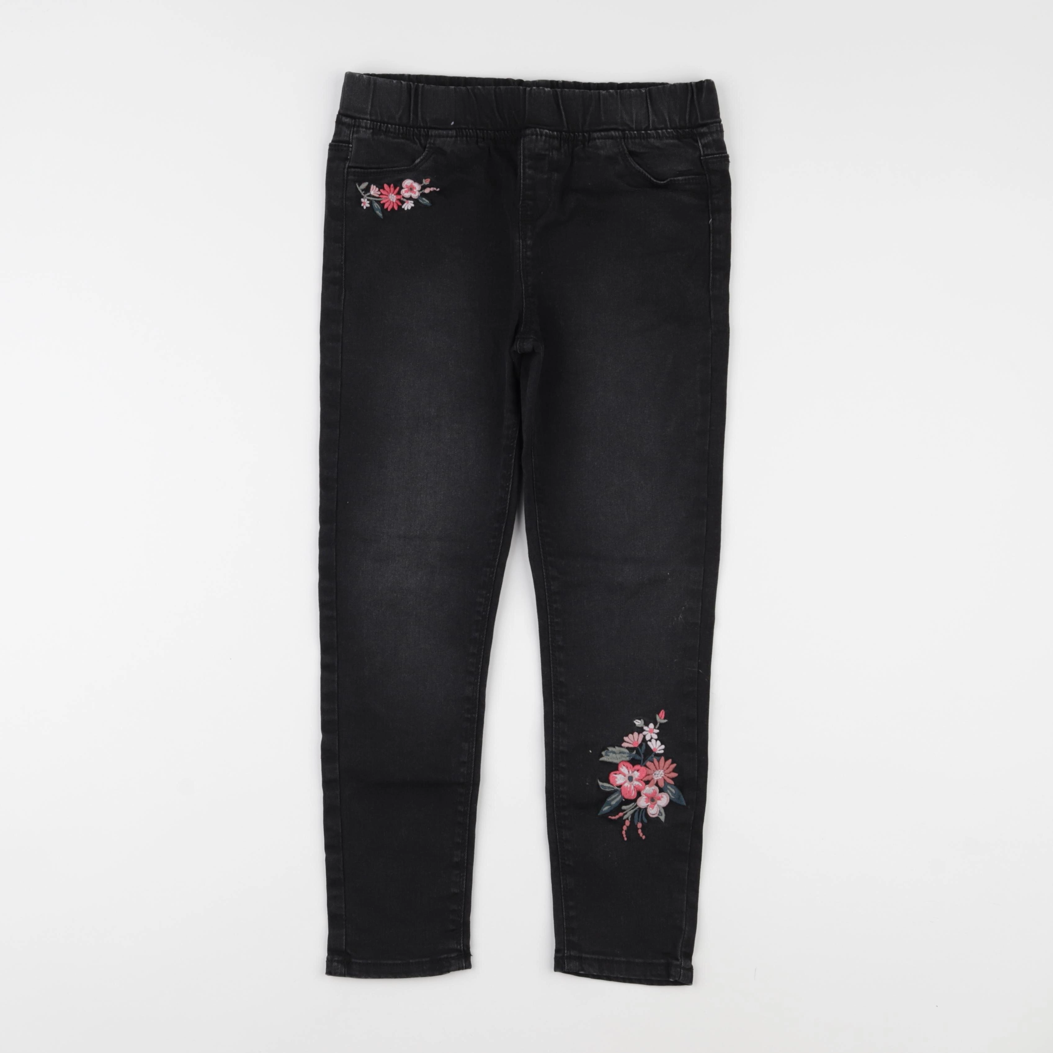 Vertbaudet - jegging noir - 8 ans