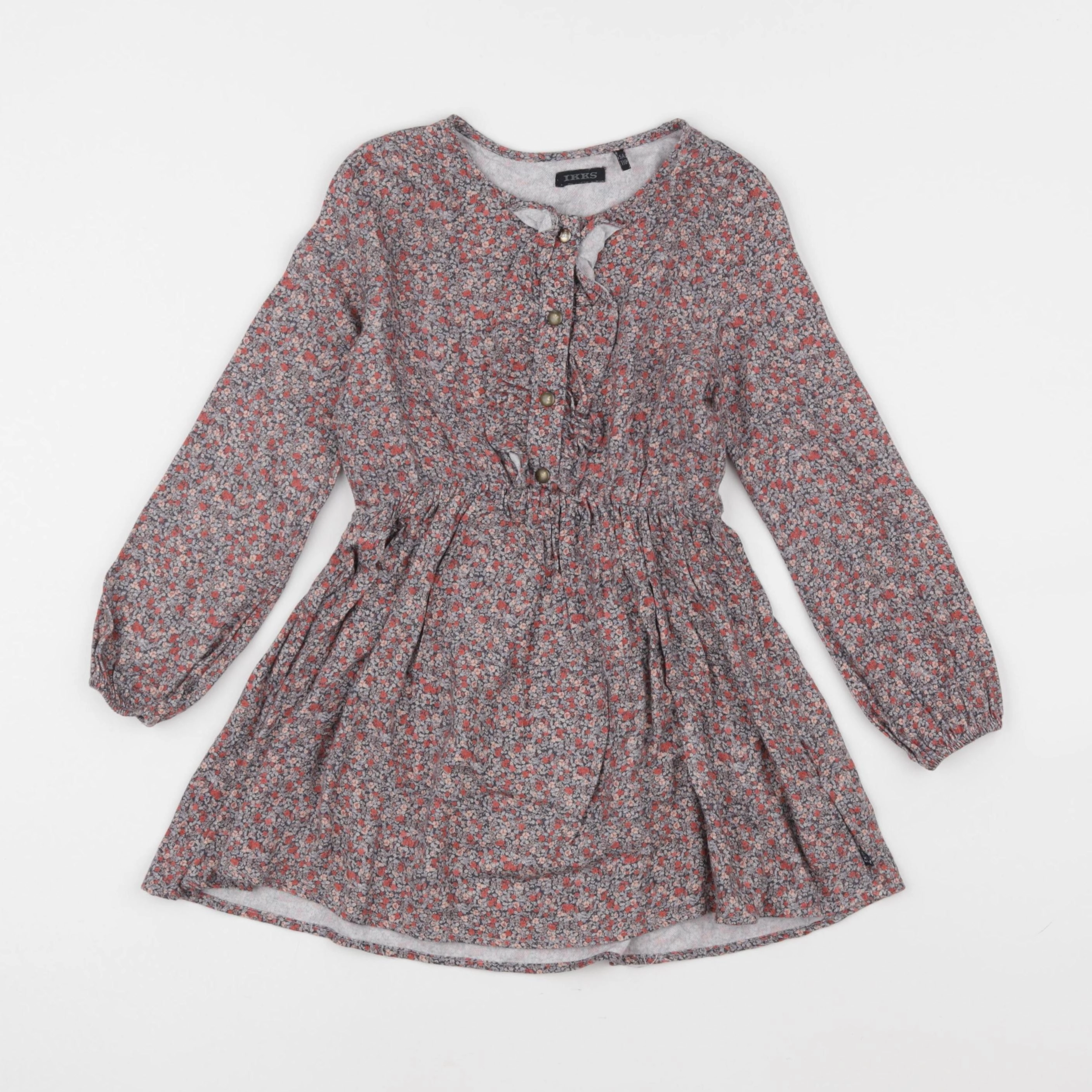 IKKS - robe rouge - 5 ans