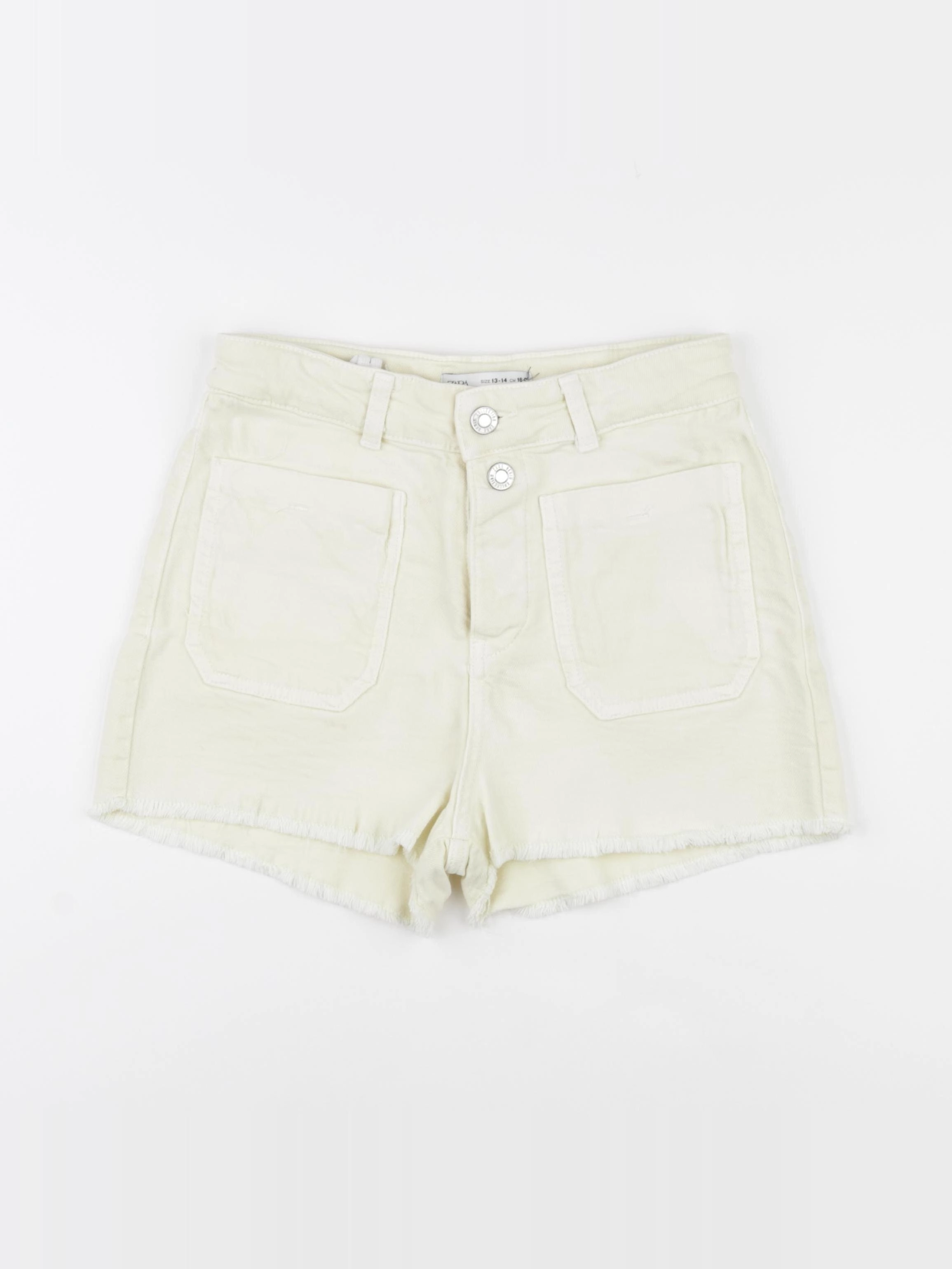 Zara - short jaune - 13/14 ans