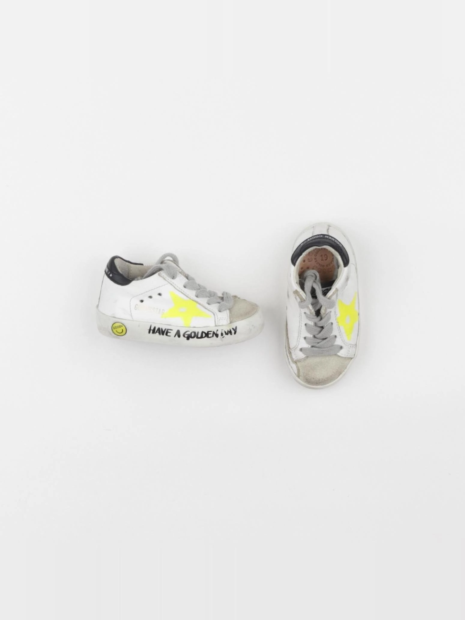 Golden Goose - baskets blanc - pointure 19