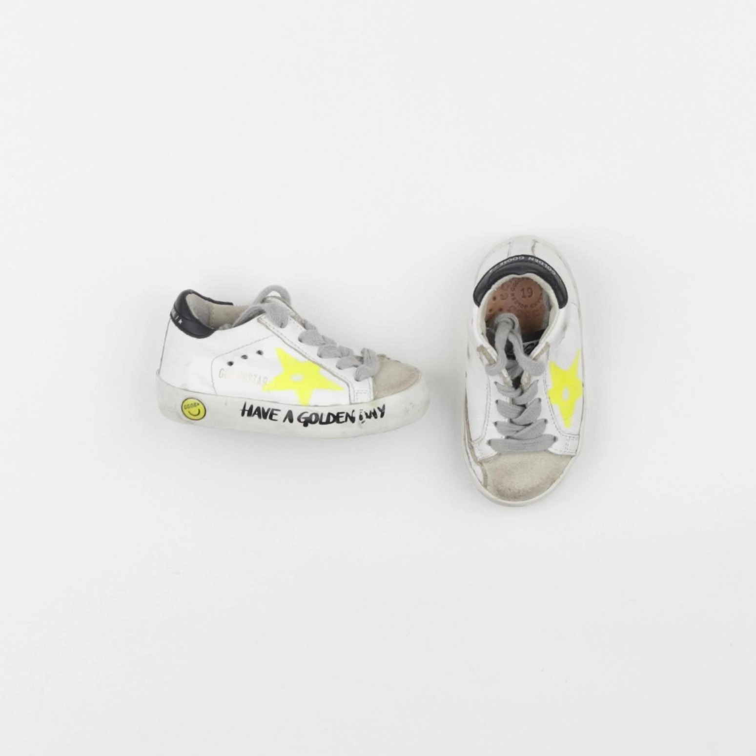Golden Goose - baskets blanc - pointure 19