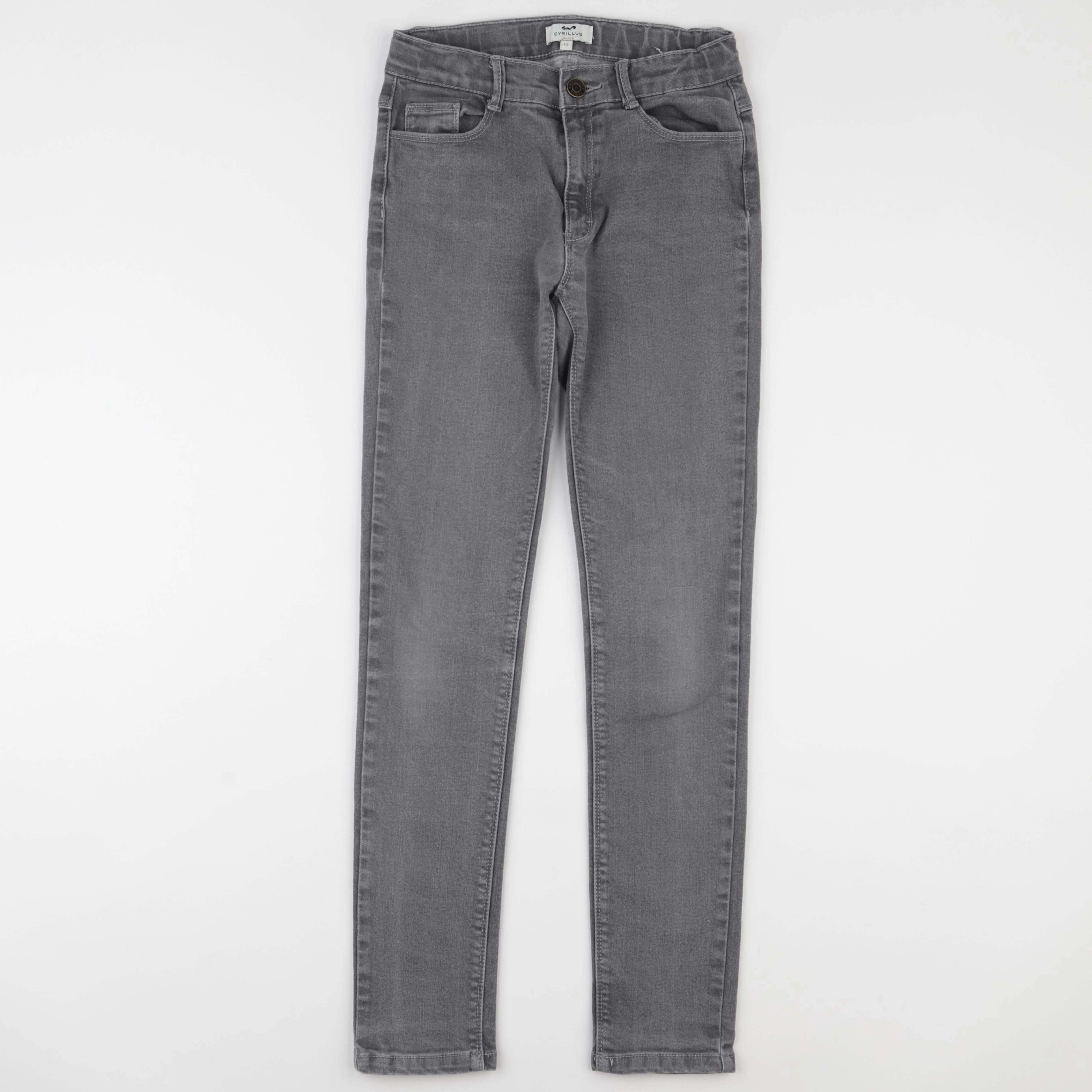 Cyrillus - jean gris - 12 ans