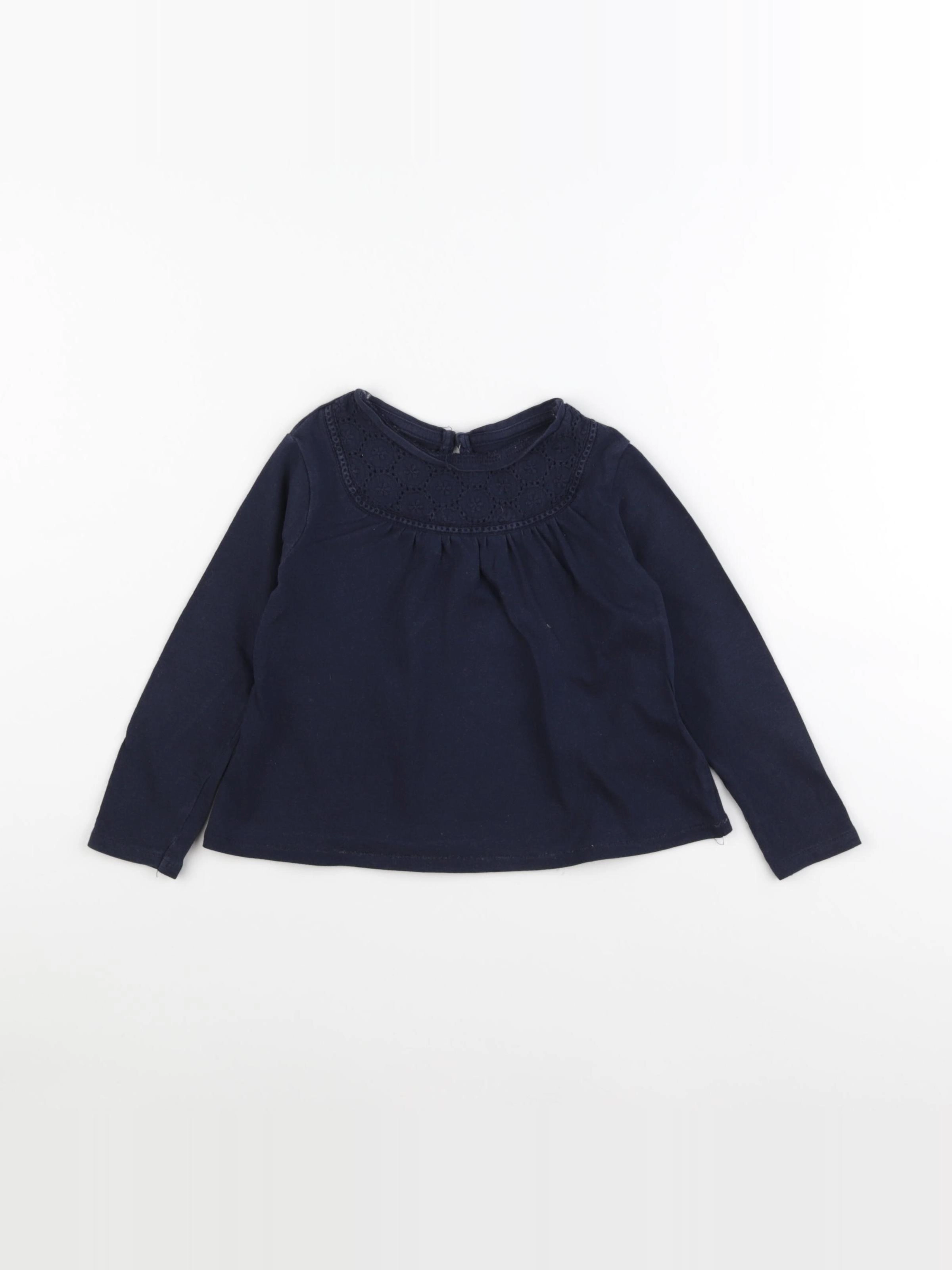 Vertbaudet - tee-shirt bleu - 3 ans