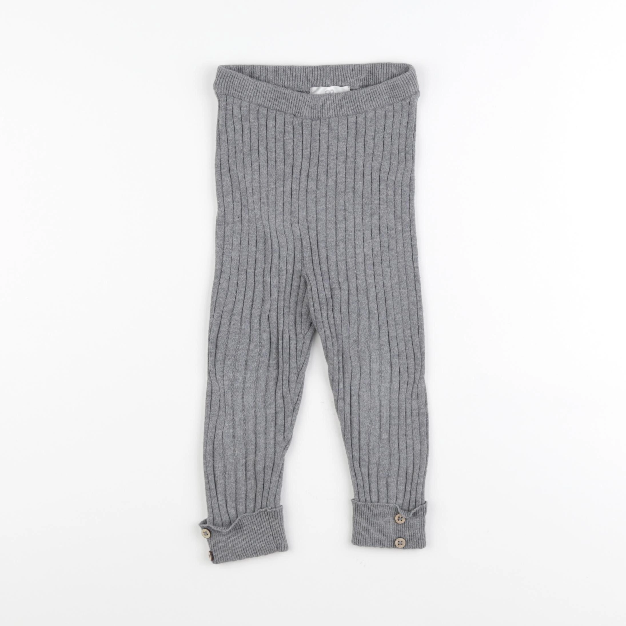 La Redoute - legging gris - 3 ans