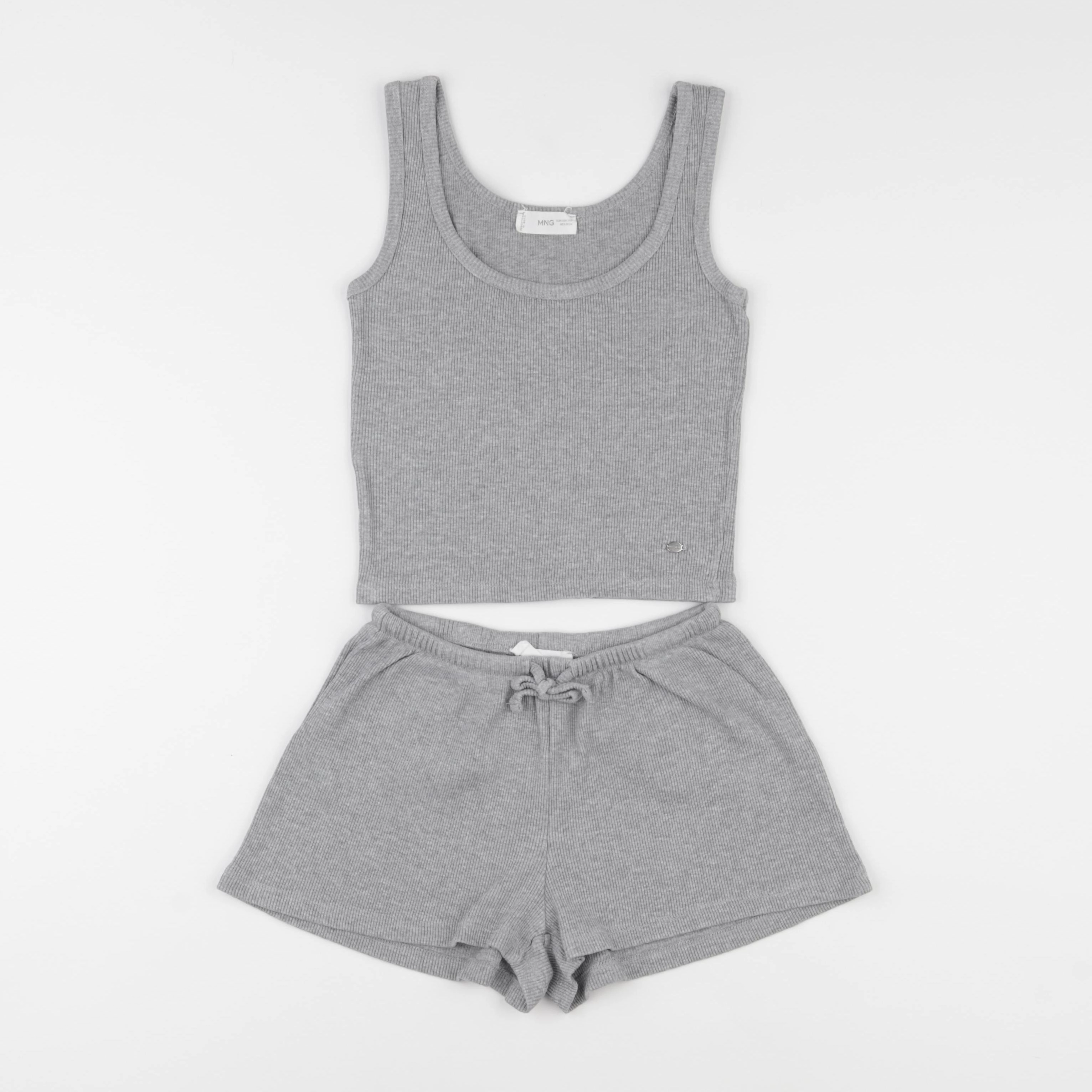 Mango - ensemble gris - 8/10 ans