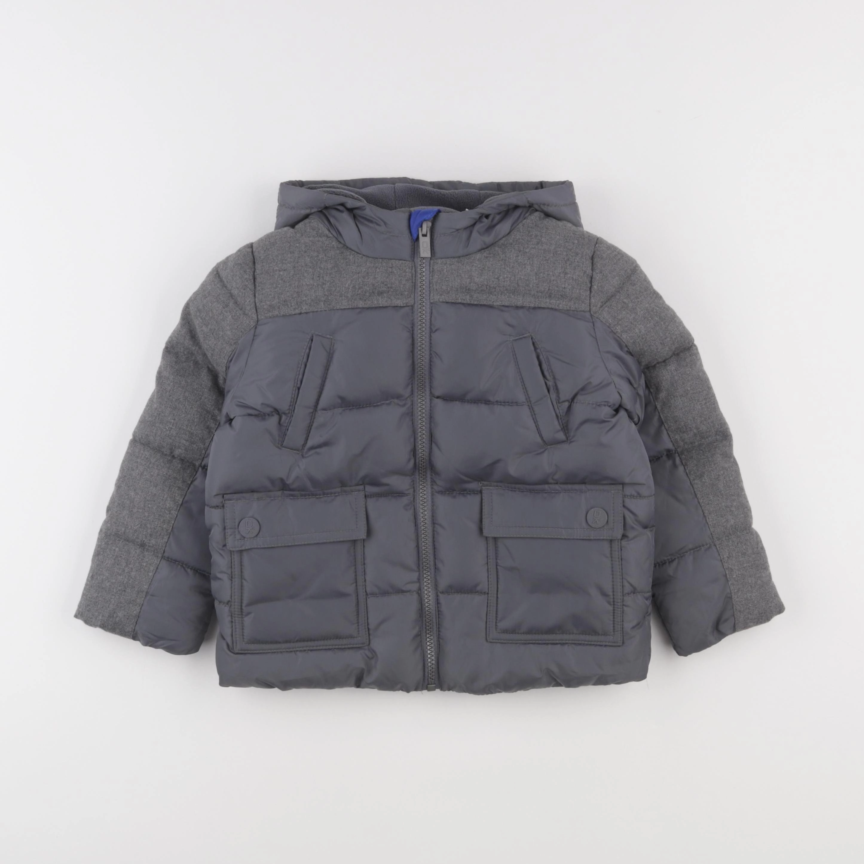 Okaidi - doudoune gris - 3 ans
