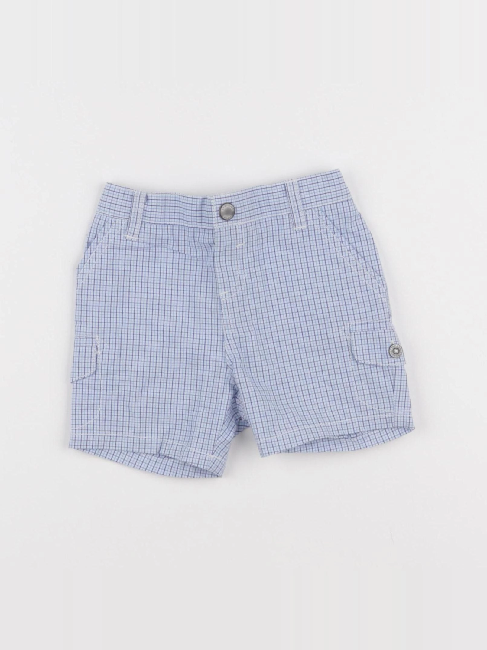 Cyrillus - short bleu - 9 mois