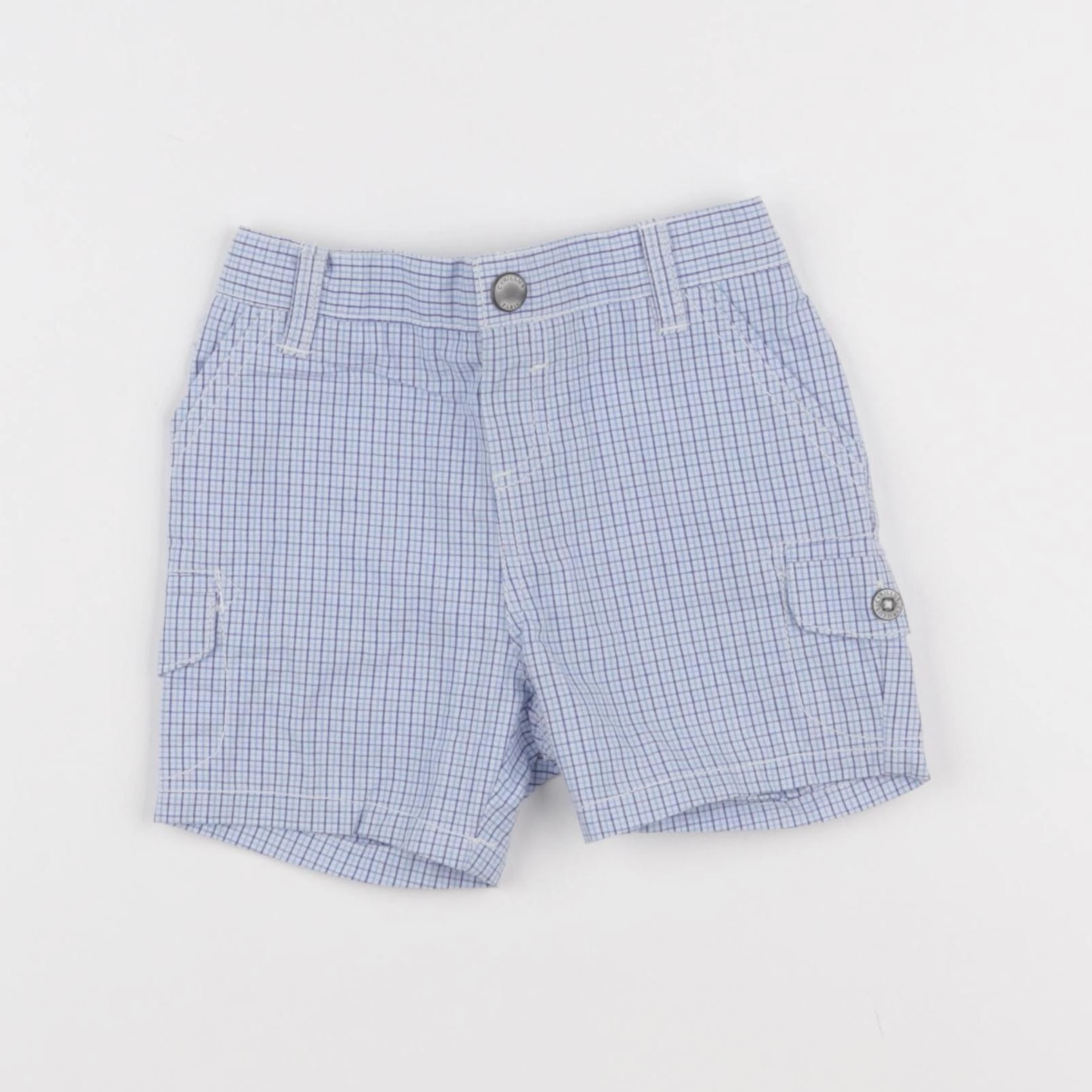 Cyrillus - short bleu - 9 mois