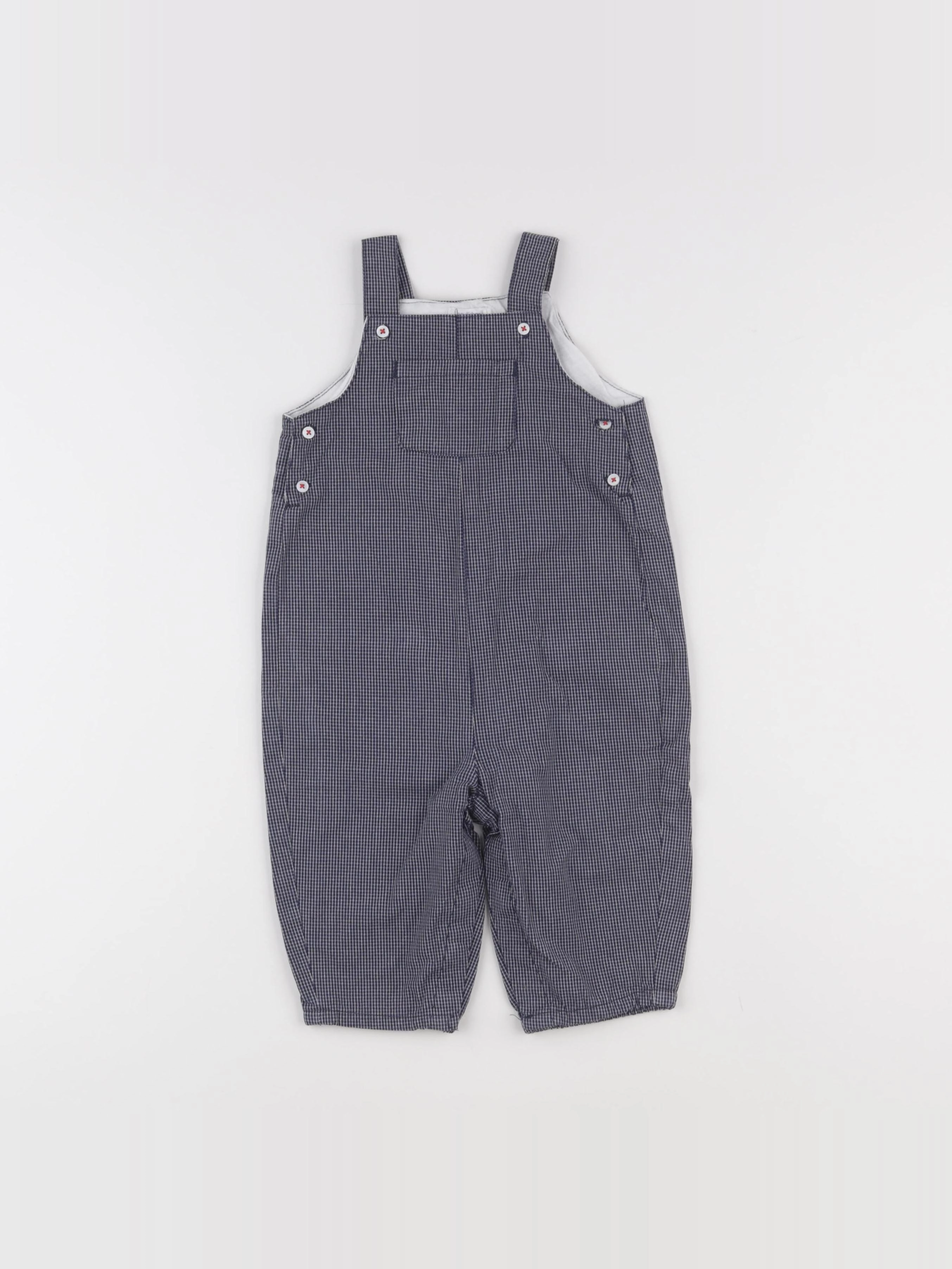 Boutchou - combinaison bleu - 12 mois