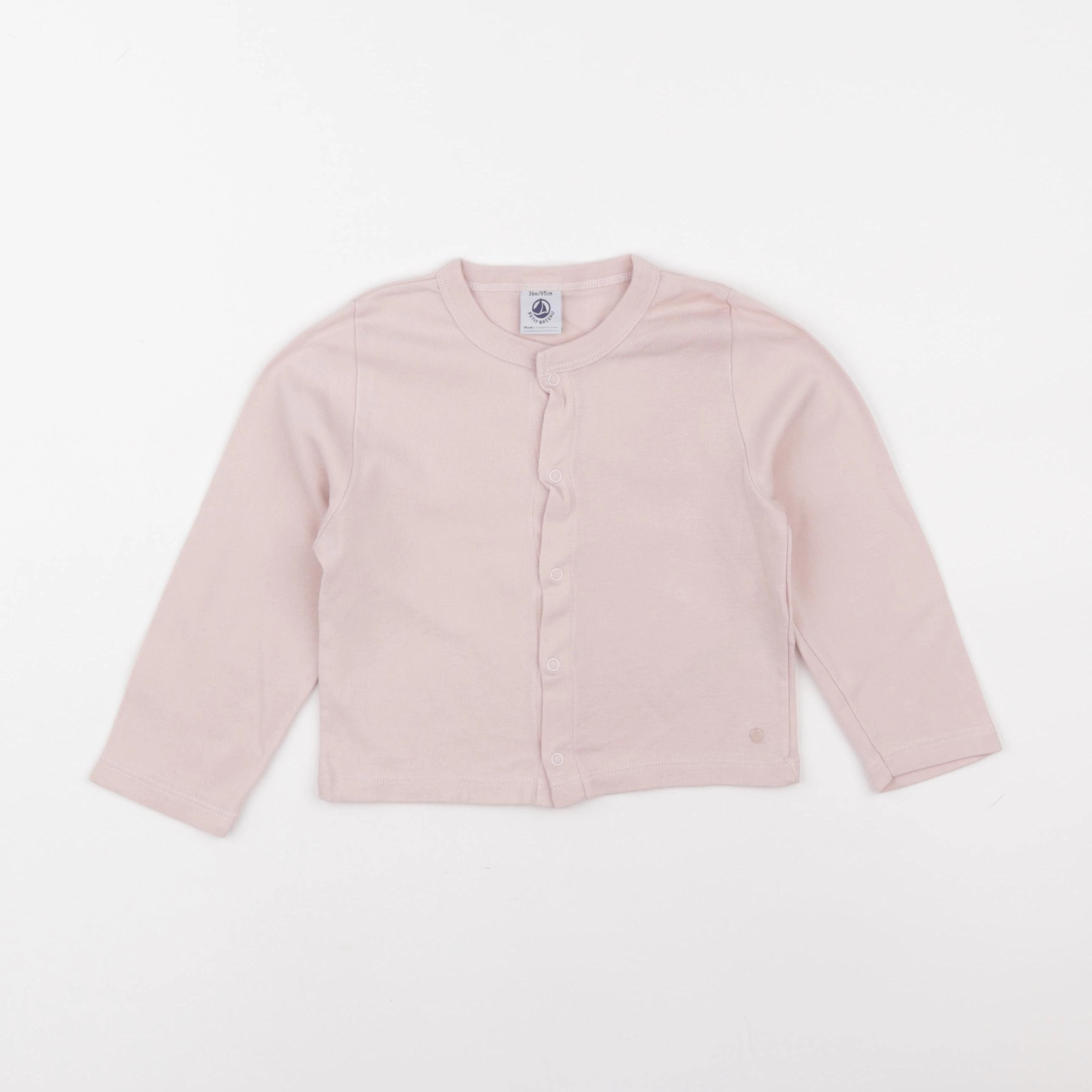 Petit Bateau - tee-shirt rose - 36 mois