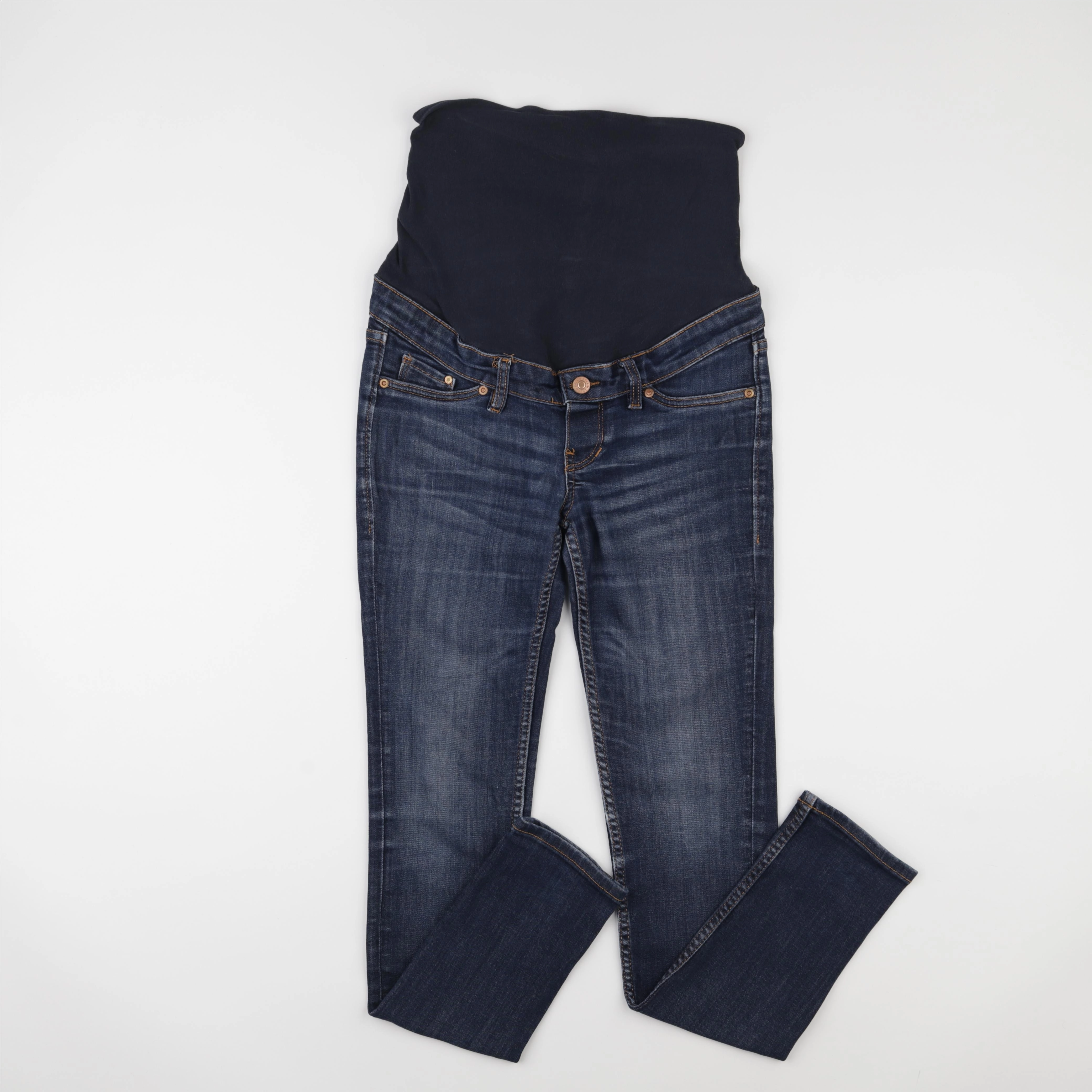 H&M - jean grossesse bleu - 34
