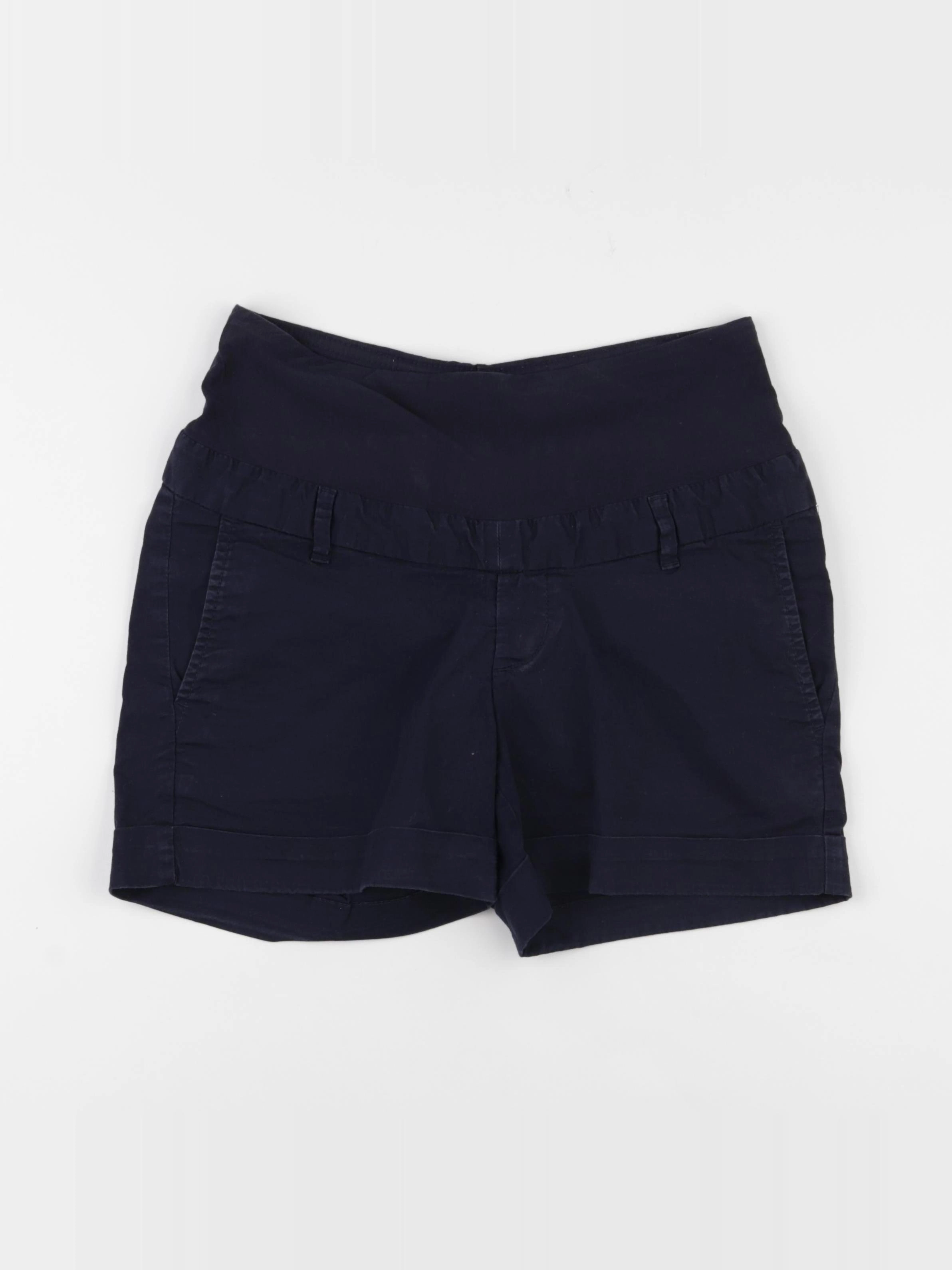 H&M - short grossesse bleu - 34