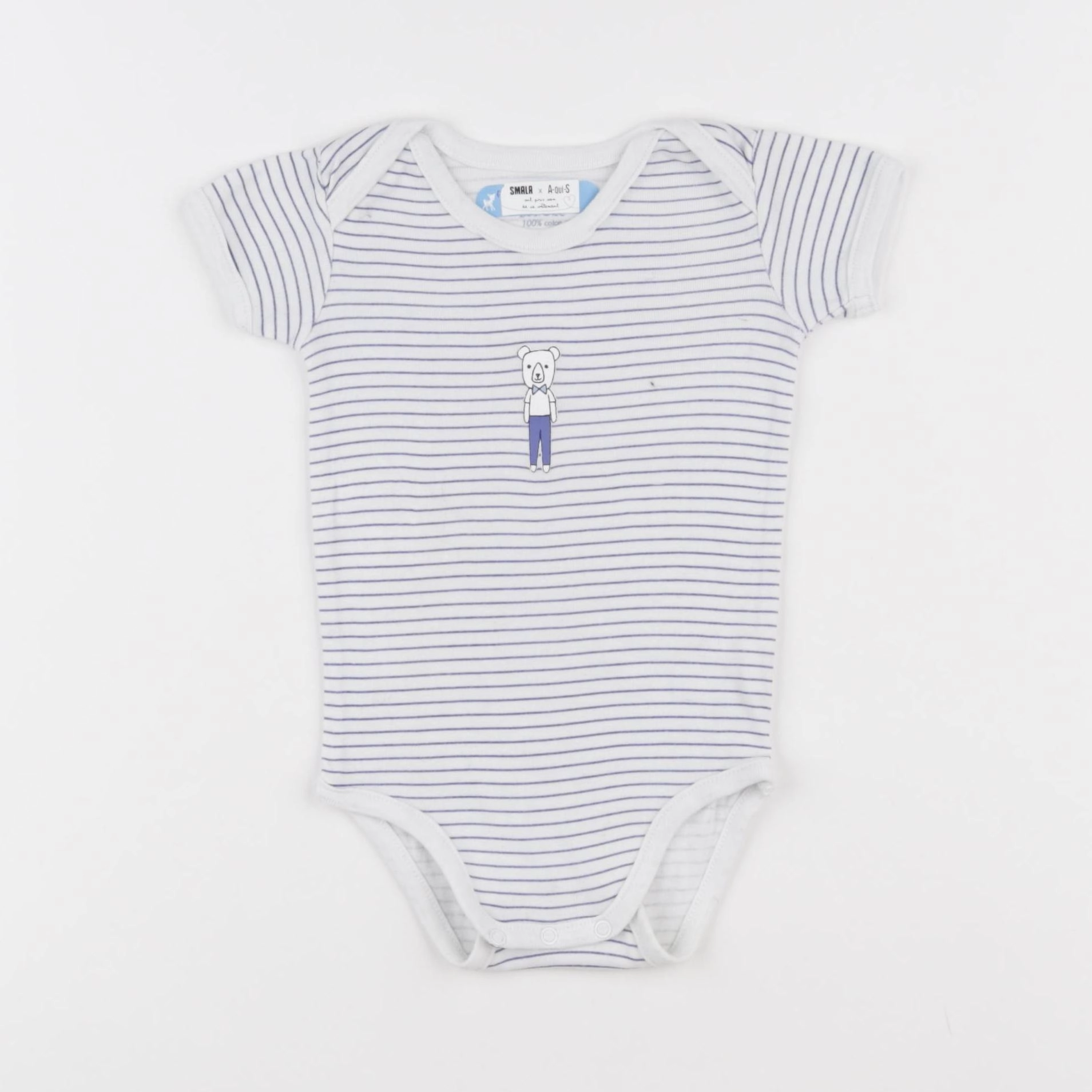 Boutchou - body bleu - 9 mois