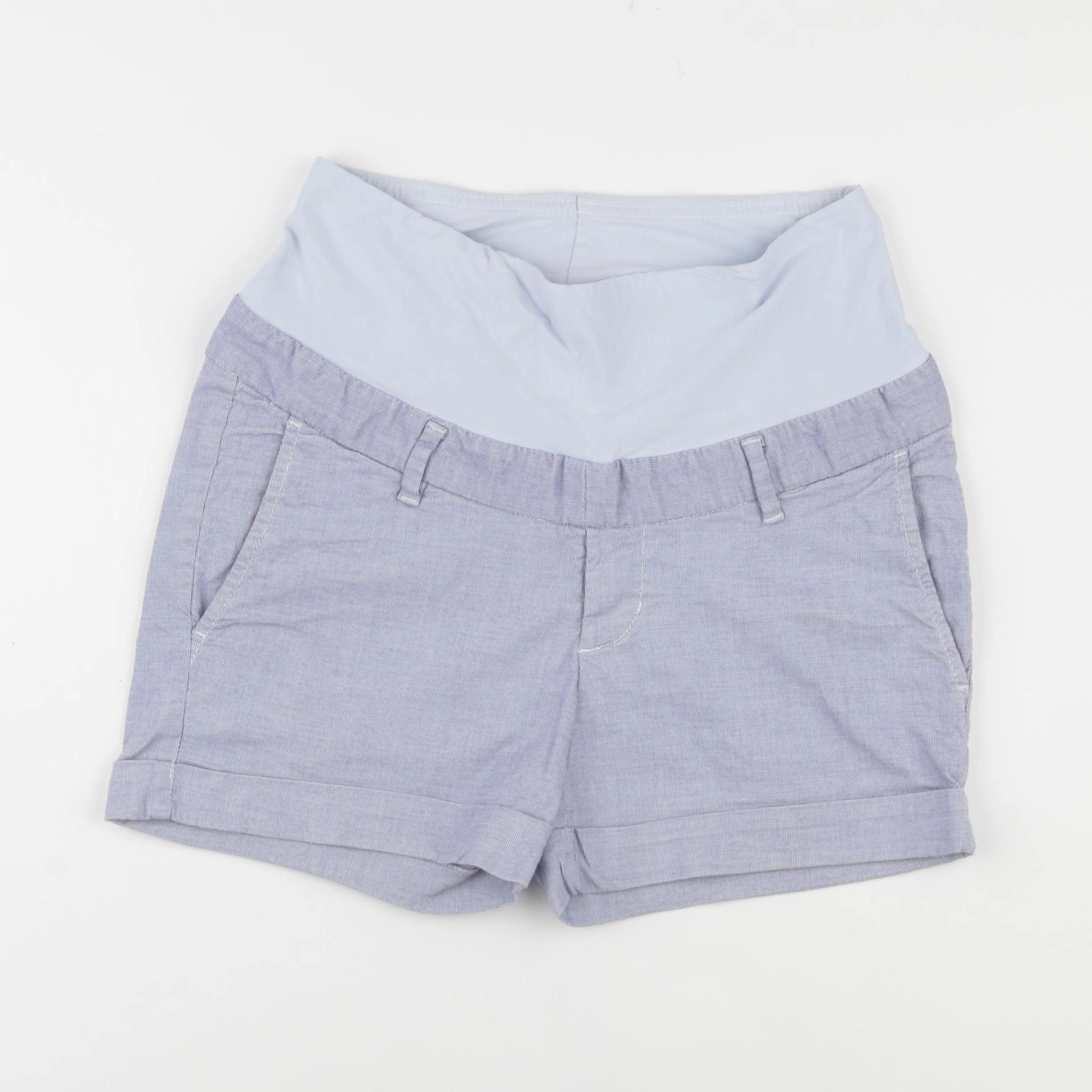 H&M - short grossesse bleu - 34