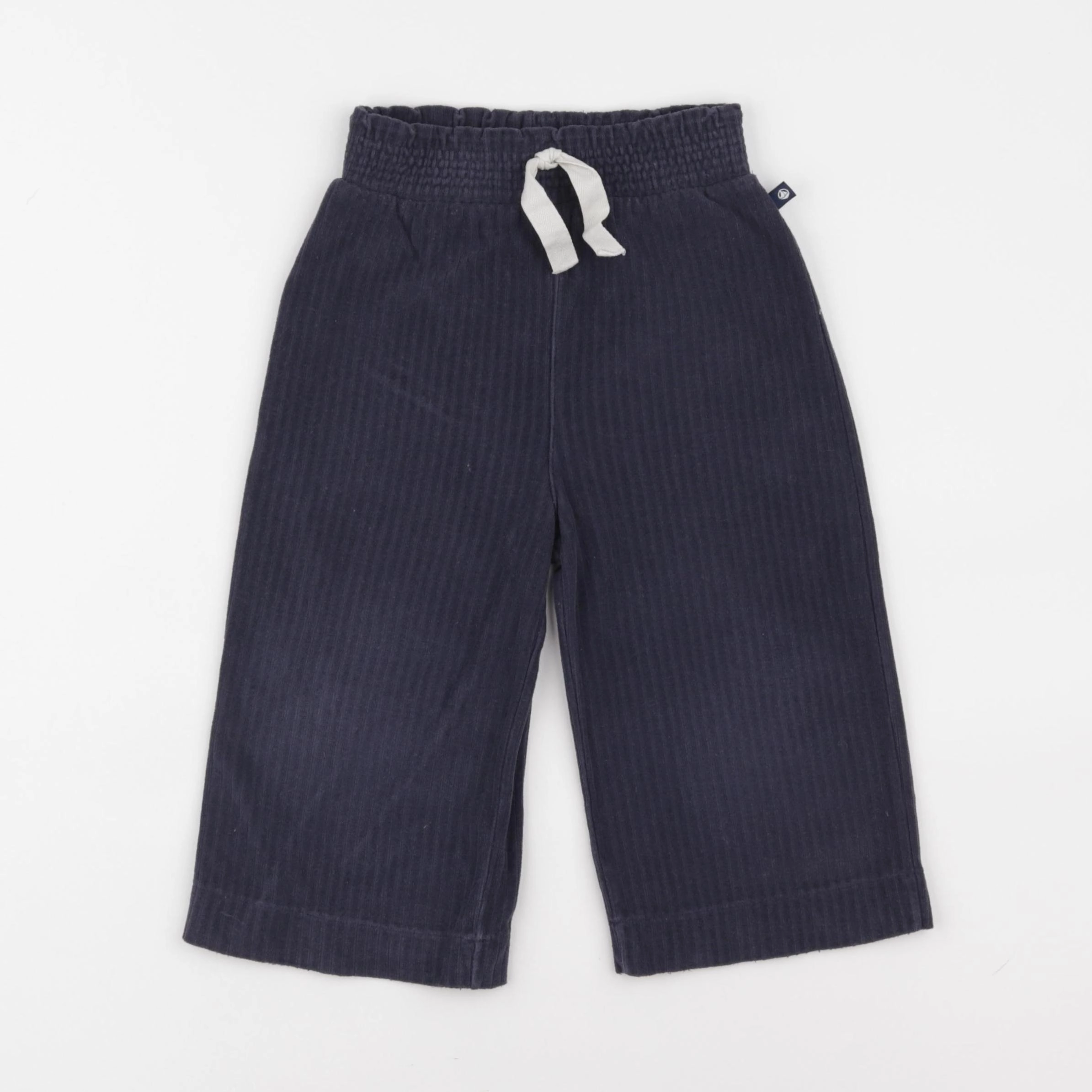Petit Bateau - pantalon bleu - 3 ans